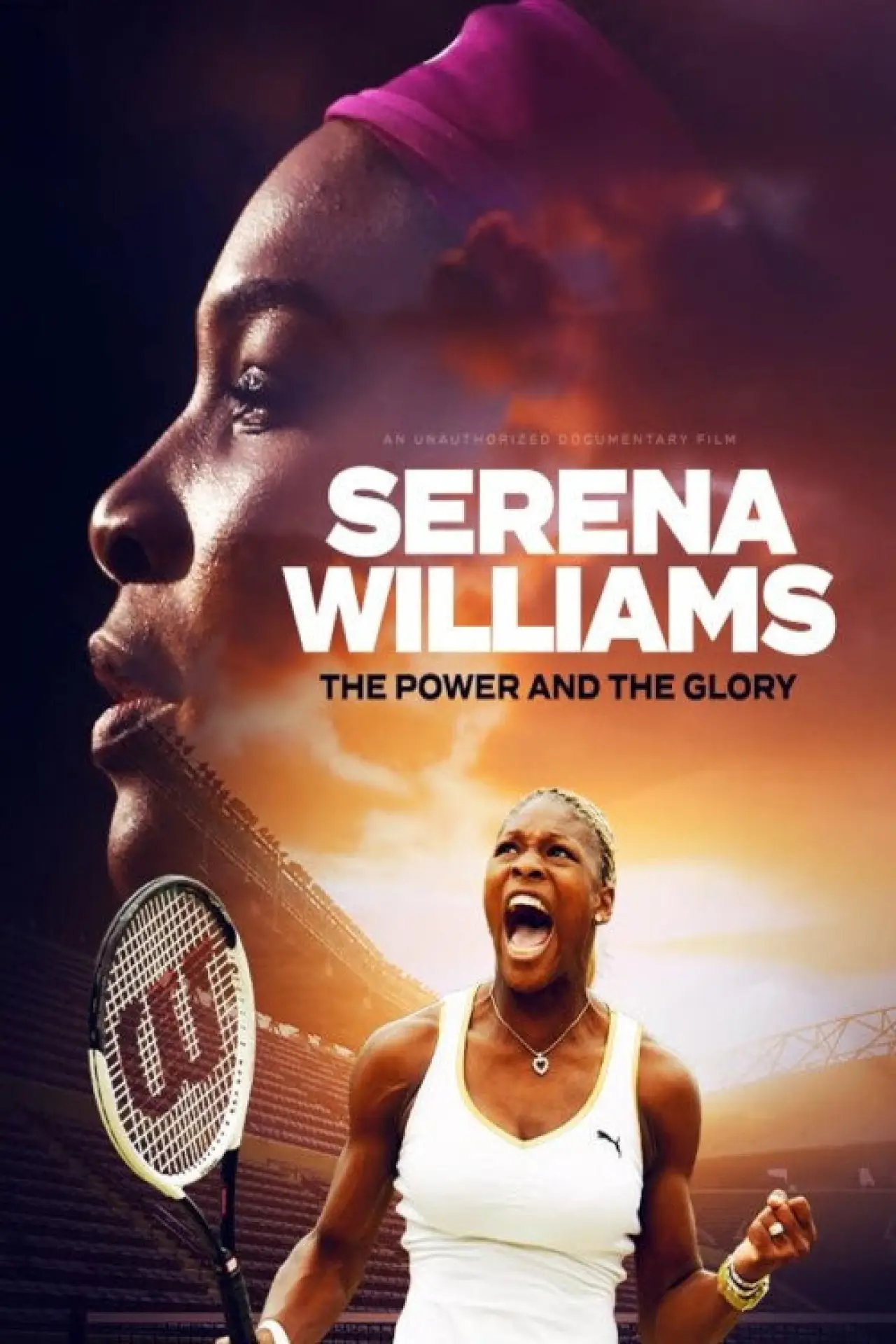 Постер до фільму "Serena Williams: The Power and the Glory"