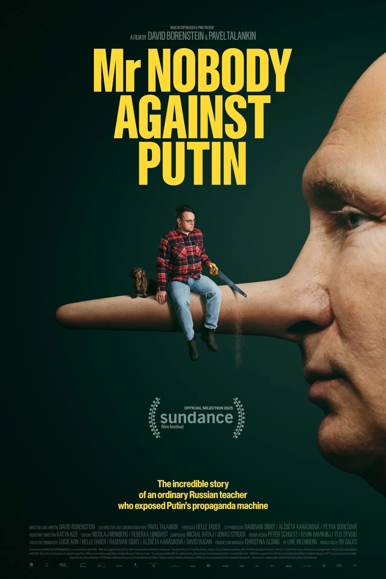 Постер до фільму "Містер Ніхто проти путіна"