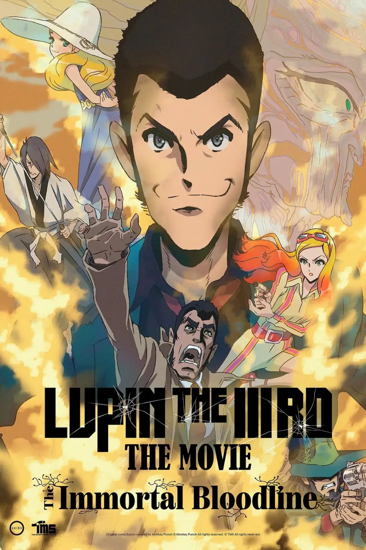 Постер до фільму "LUPIN THE IIIRD THE MOVIE 不死身の血族"