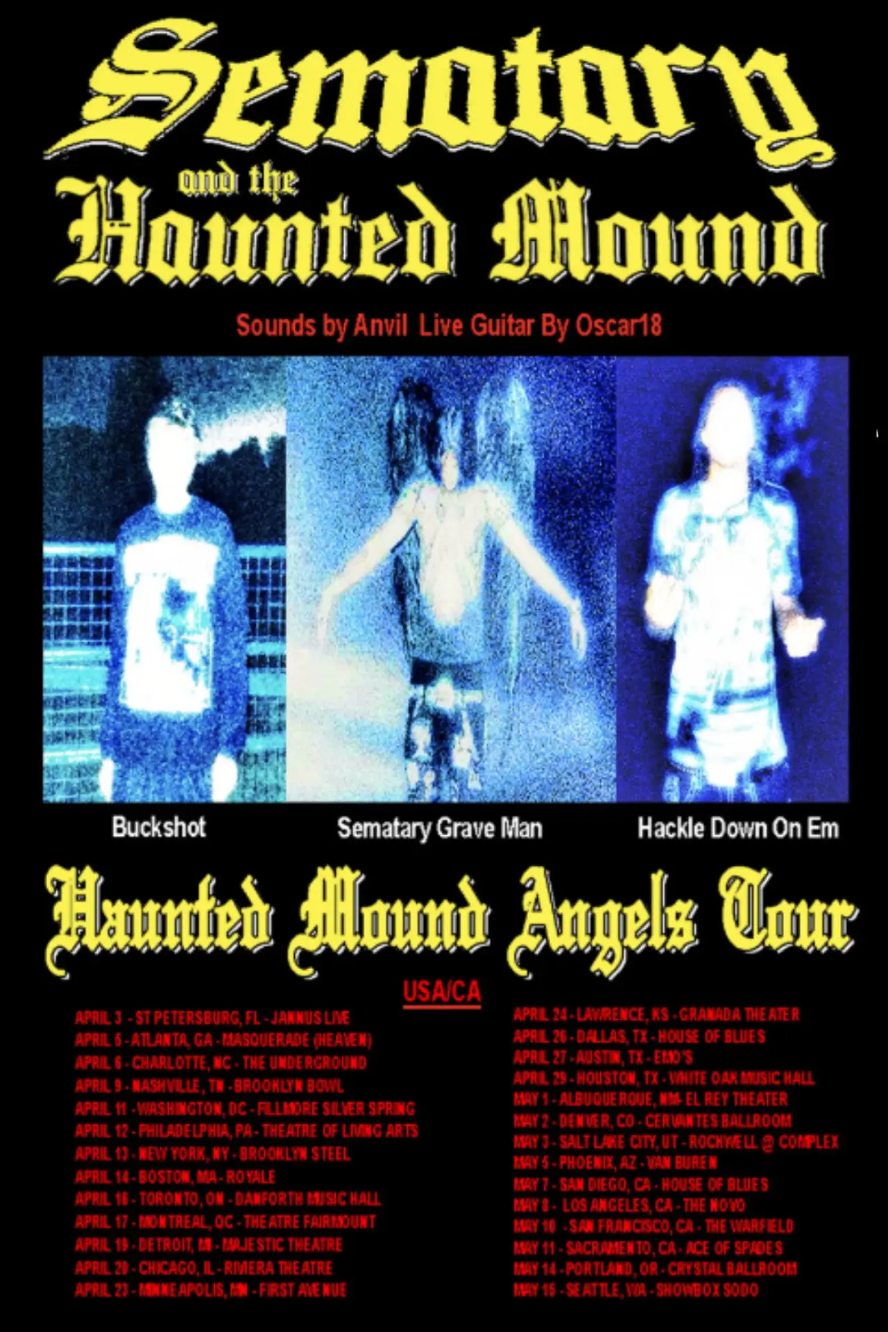 Постер до фільму "Haunted Mound Angels Tour Part 1 USA"