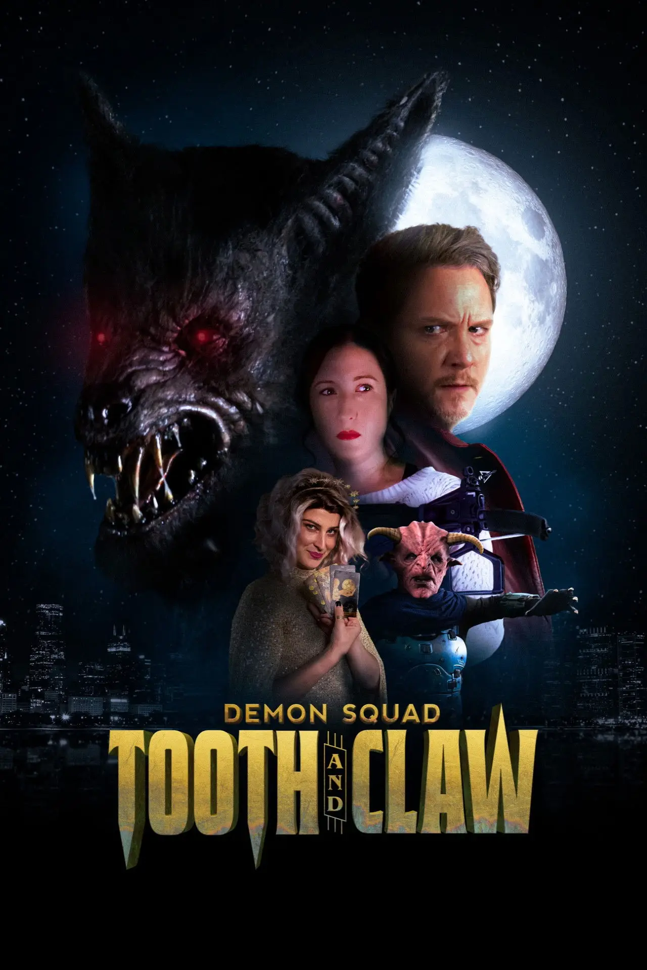 Постер до фільму "Demon Squad: Tooth and Claw"