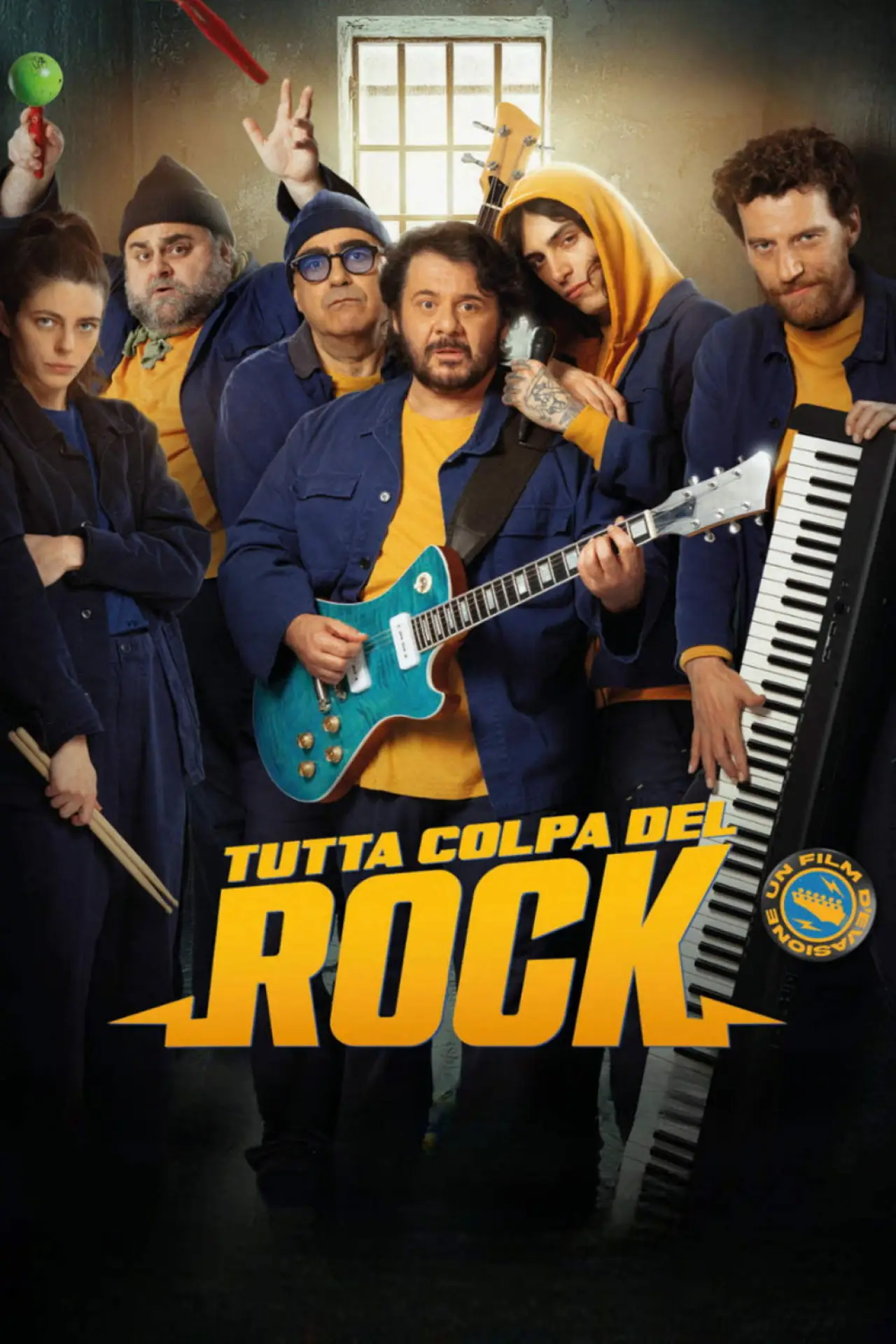 Постер до фільму "Tutta colpa del rock"