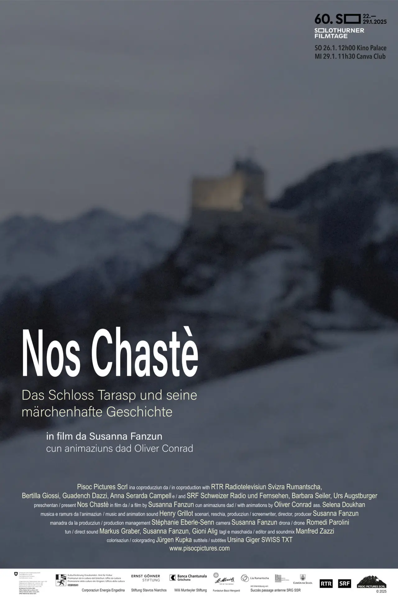 Постер до фільму "Nos chastè – Das Schloss Tarasp und seine märchenhafte Geschichte"
