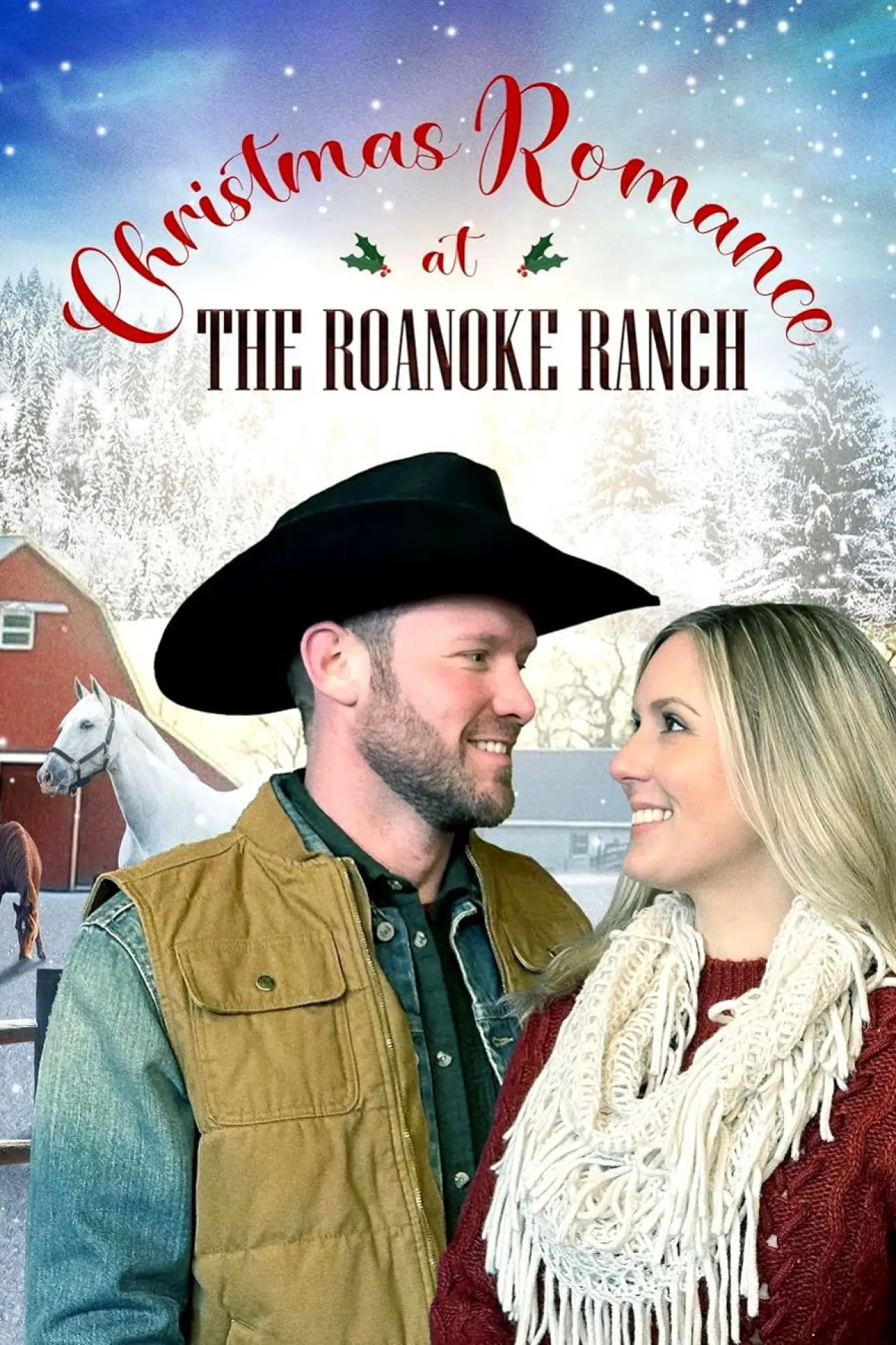 Постер до фільму "Christmas Romance at the Roanoke Ranch"