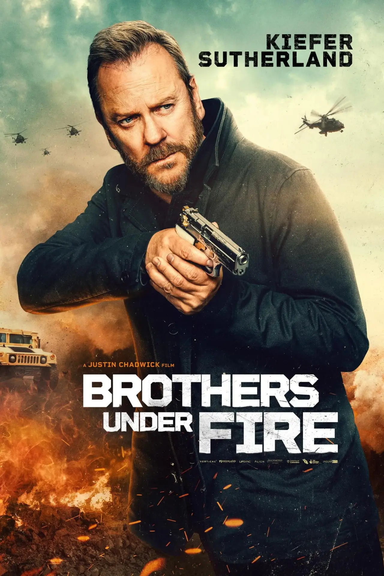 Постер до фільму "Brothers Under Fire"