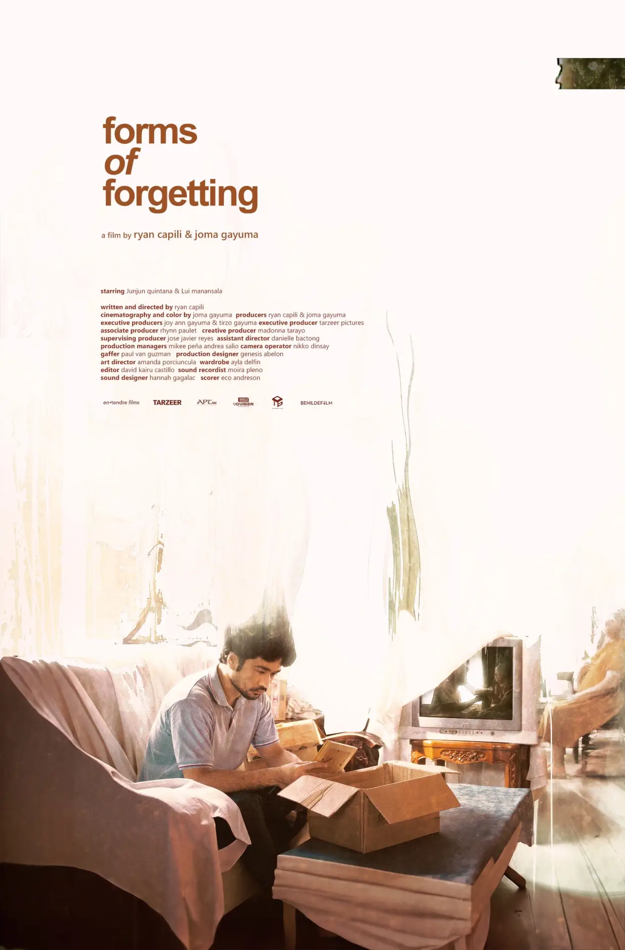 Постер до фільму "forms of forgetting"