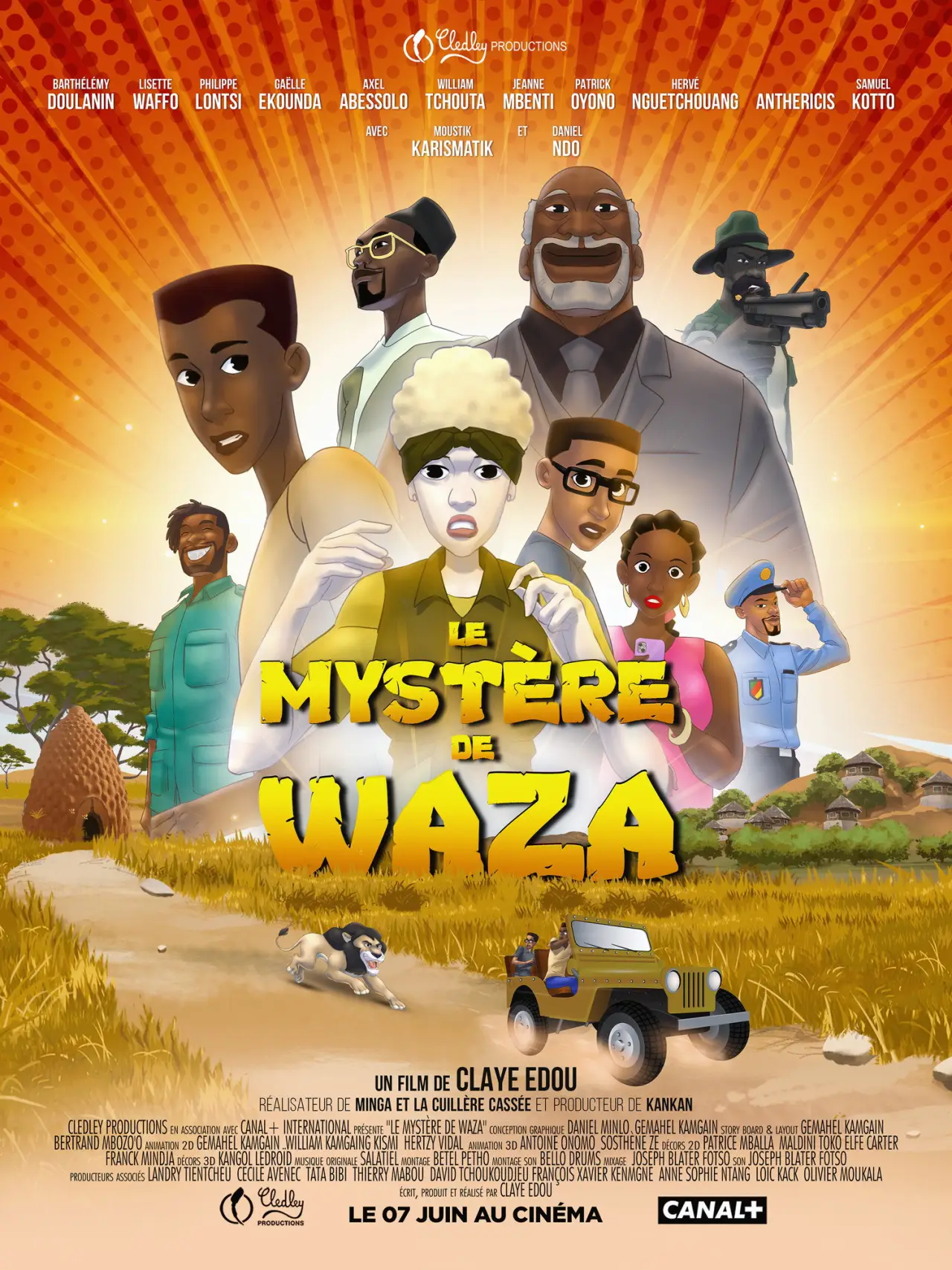 Постер до фільму "Le Mystère de Waza"