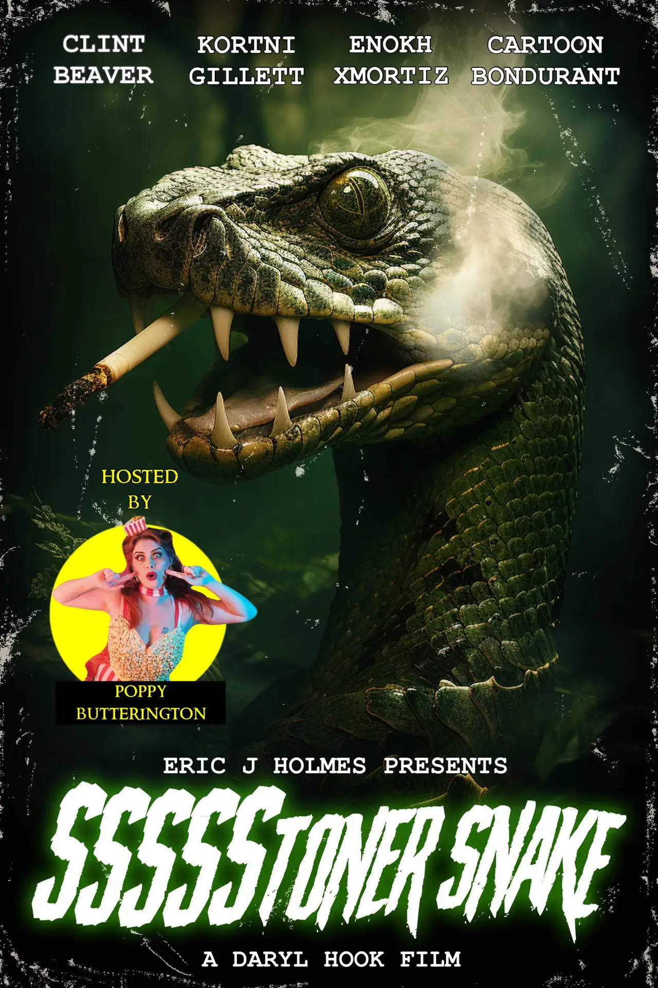 Постер до фільму "Ssssstoner Snake"