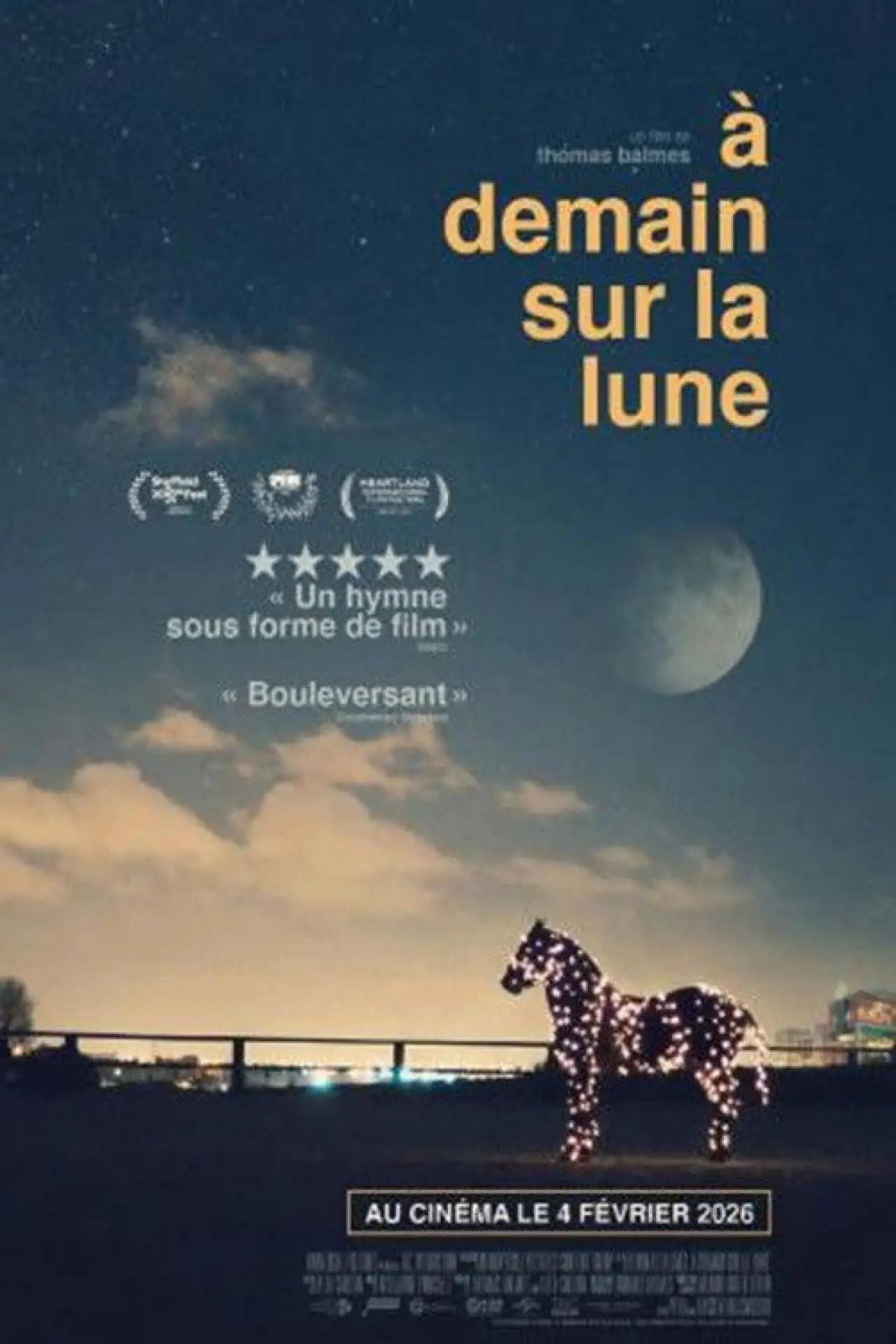 Постер до фільму "À demain sur la Lune"