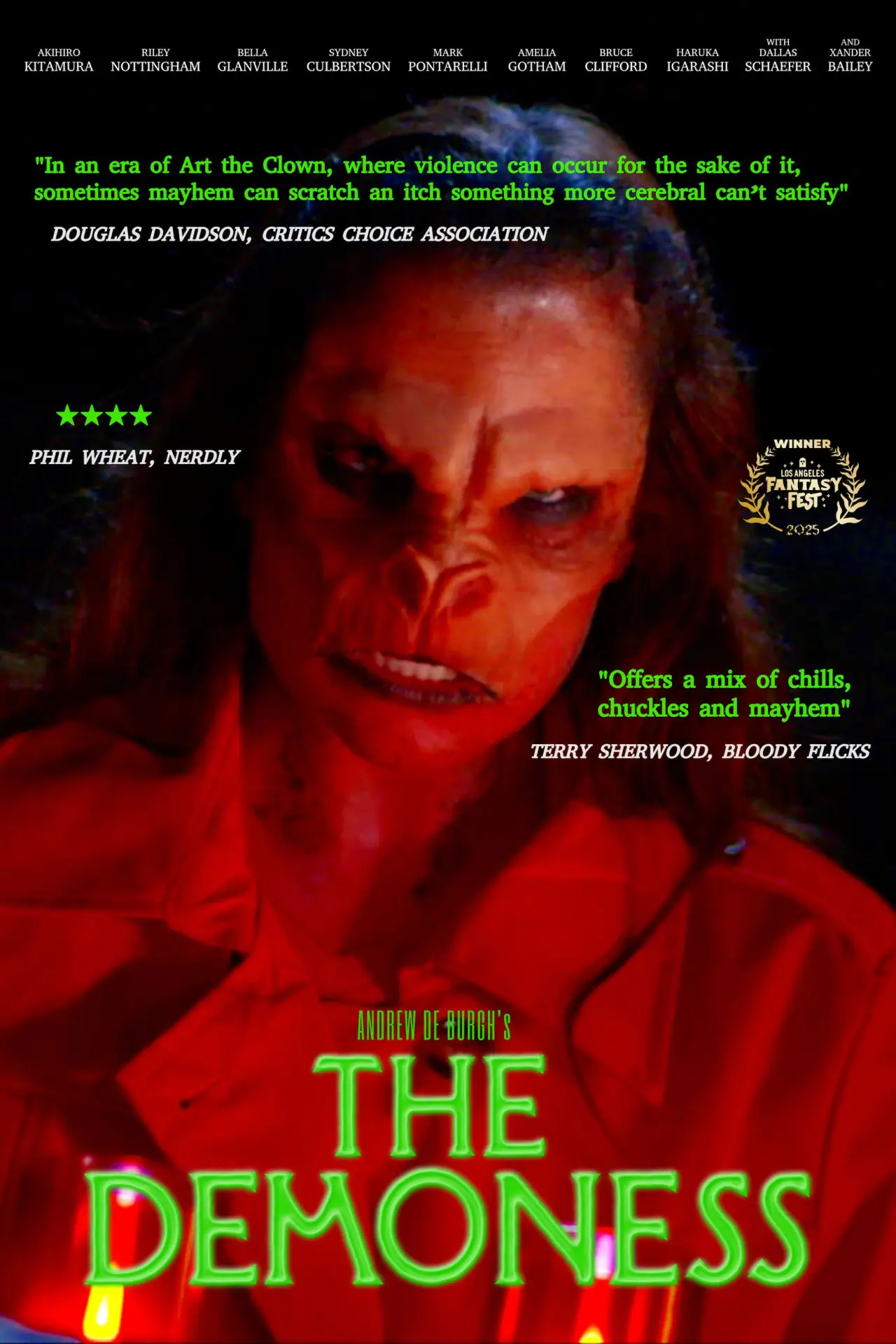 Постер до фільму "The Demoness"