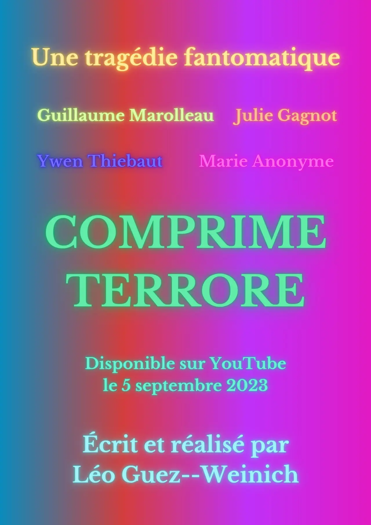 Постер до фільму "Comprime Terrore"