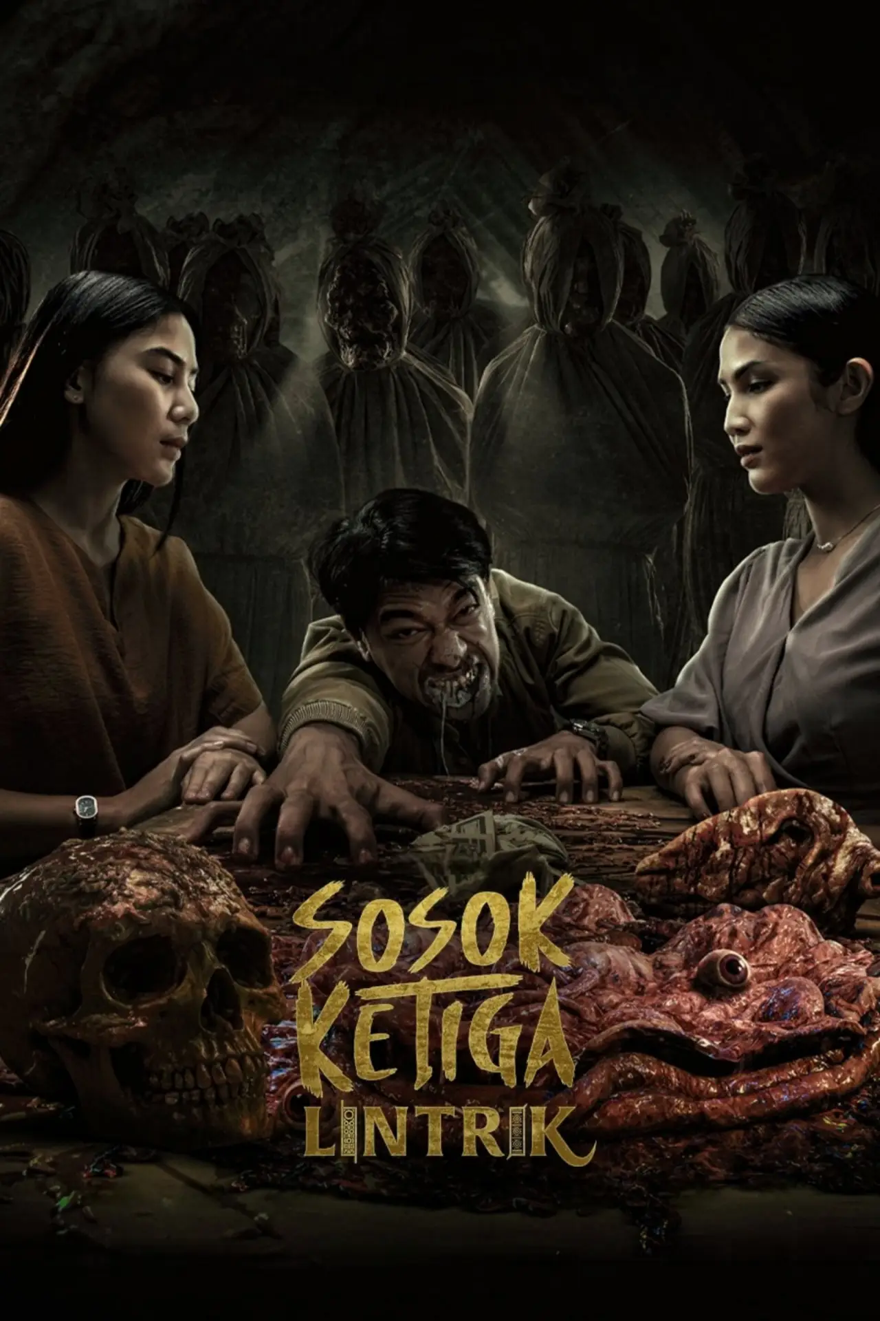 Постер до фільму "Sosok Ketiga: Lintrik"