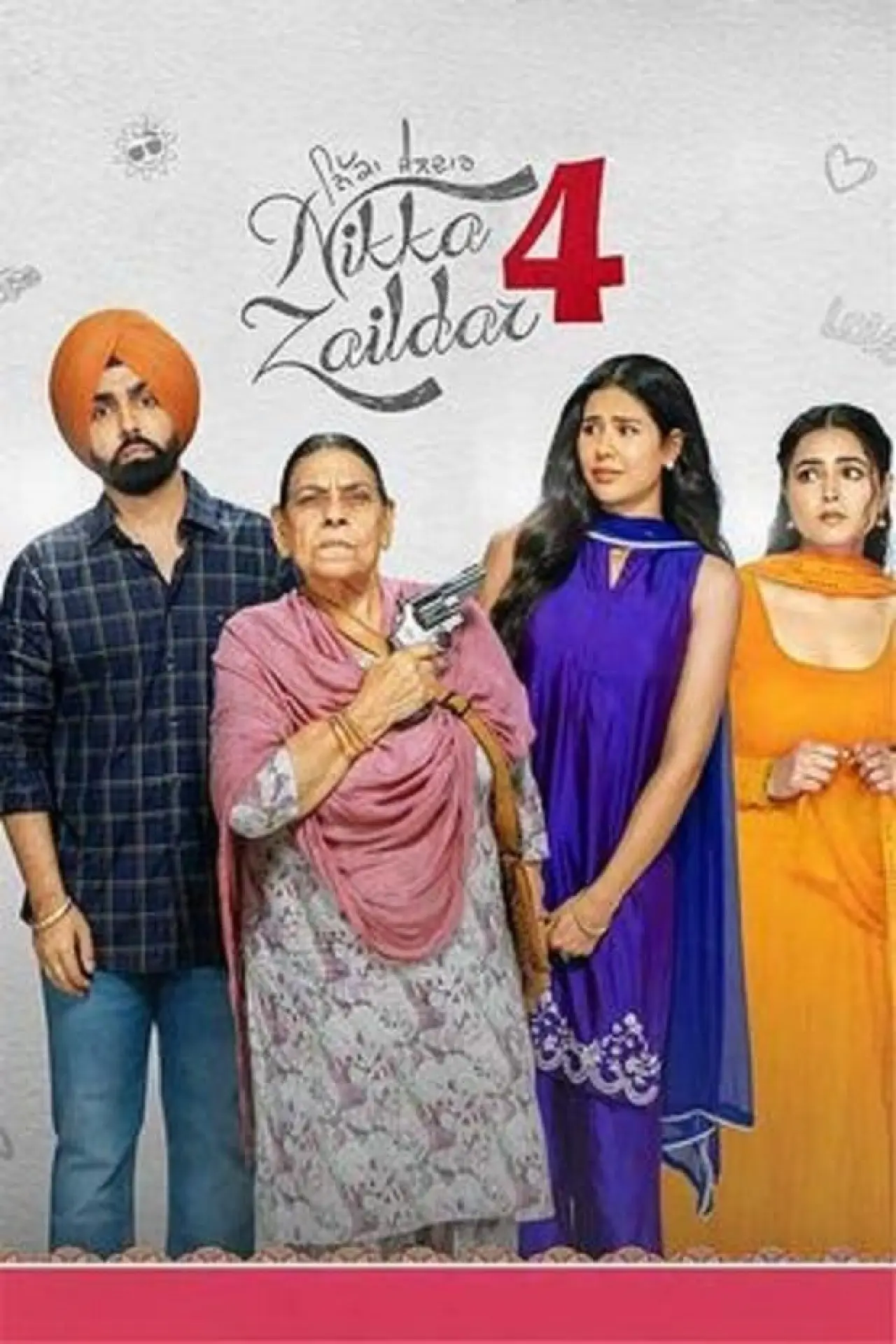 Постер до фільму "Nikka Zaildar 4"