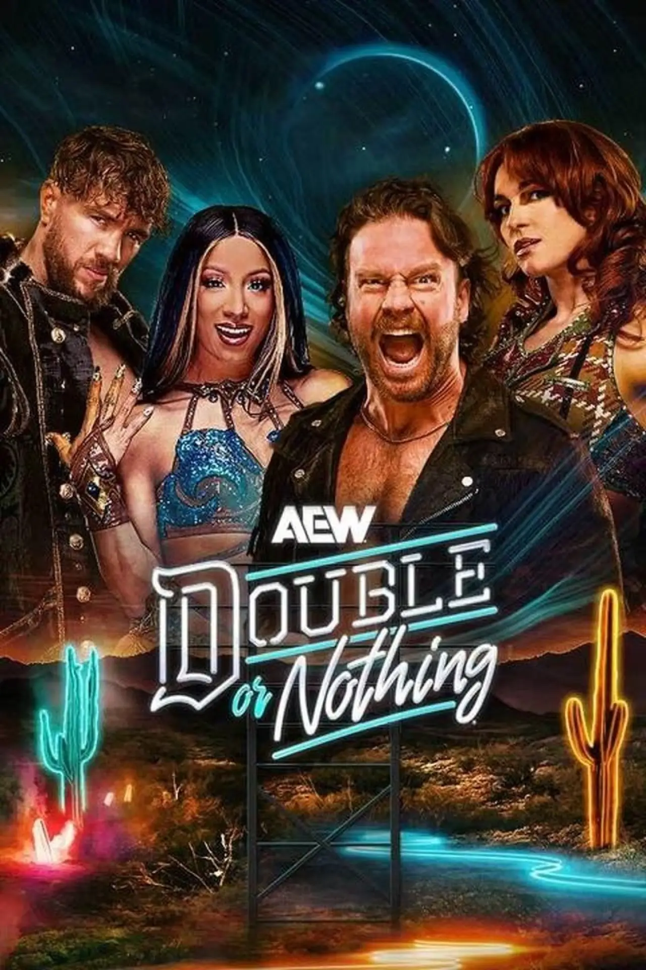 Постер до фільму "AEW Double or Nothing 2025"
