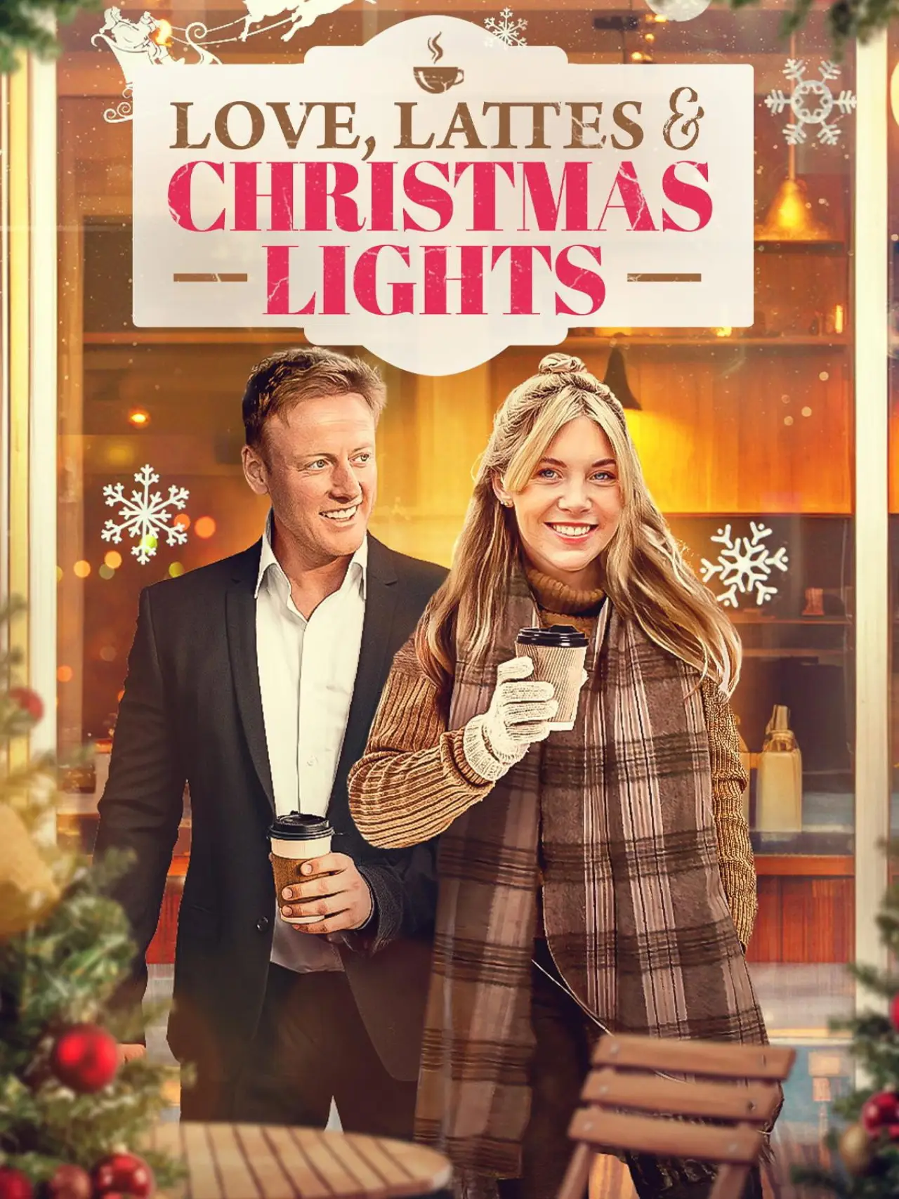Постер до фільму "Love, Lattes, and the Christmas Lights"