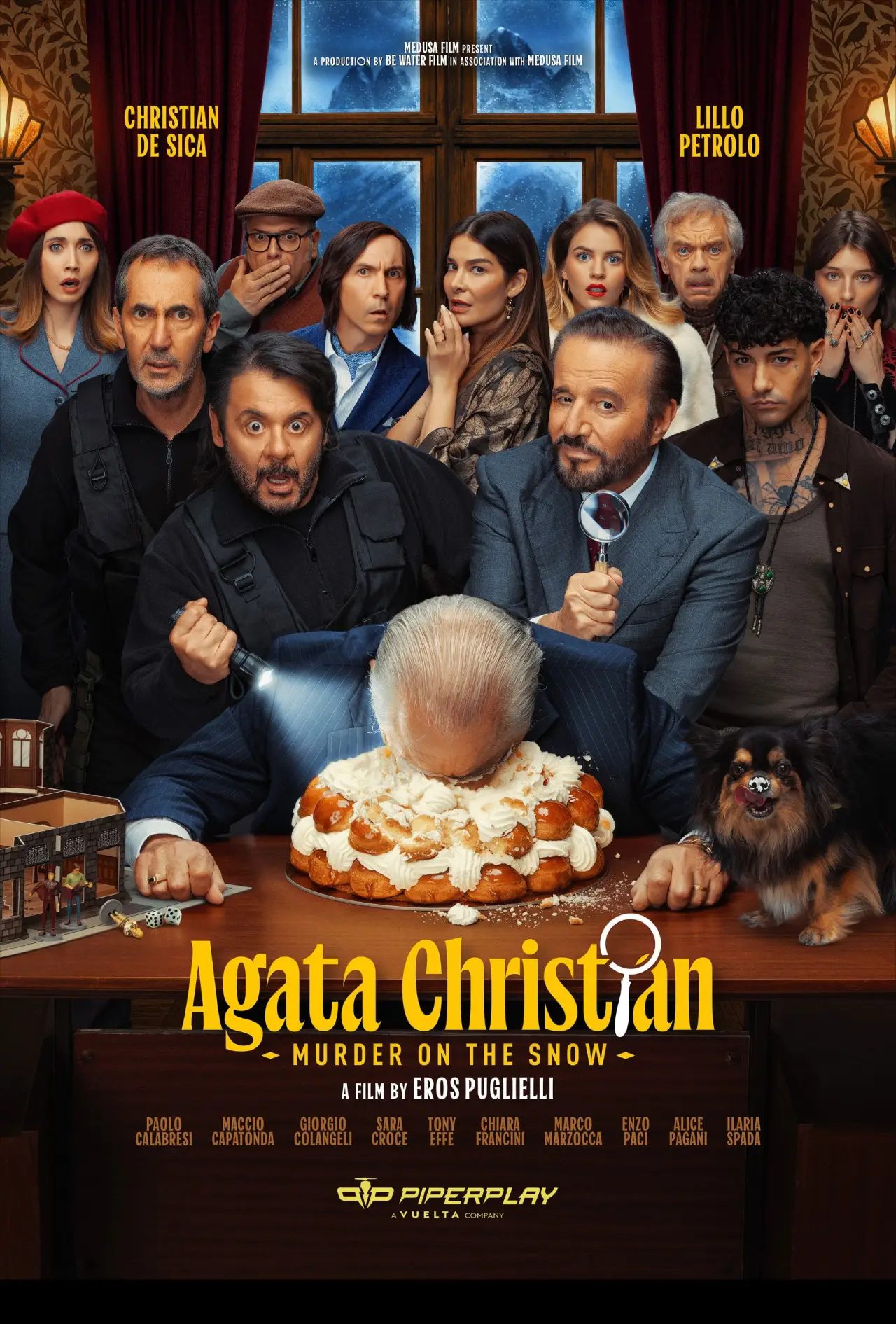 Постер до фільму "Agata Christian - Delitto sulle nevi"