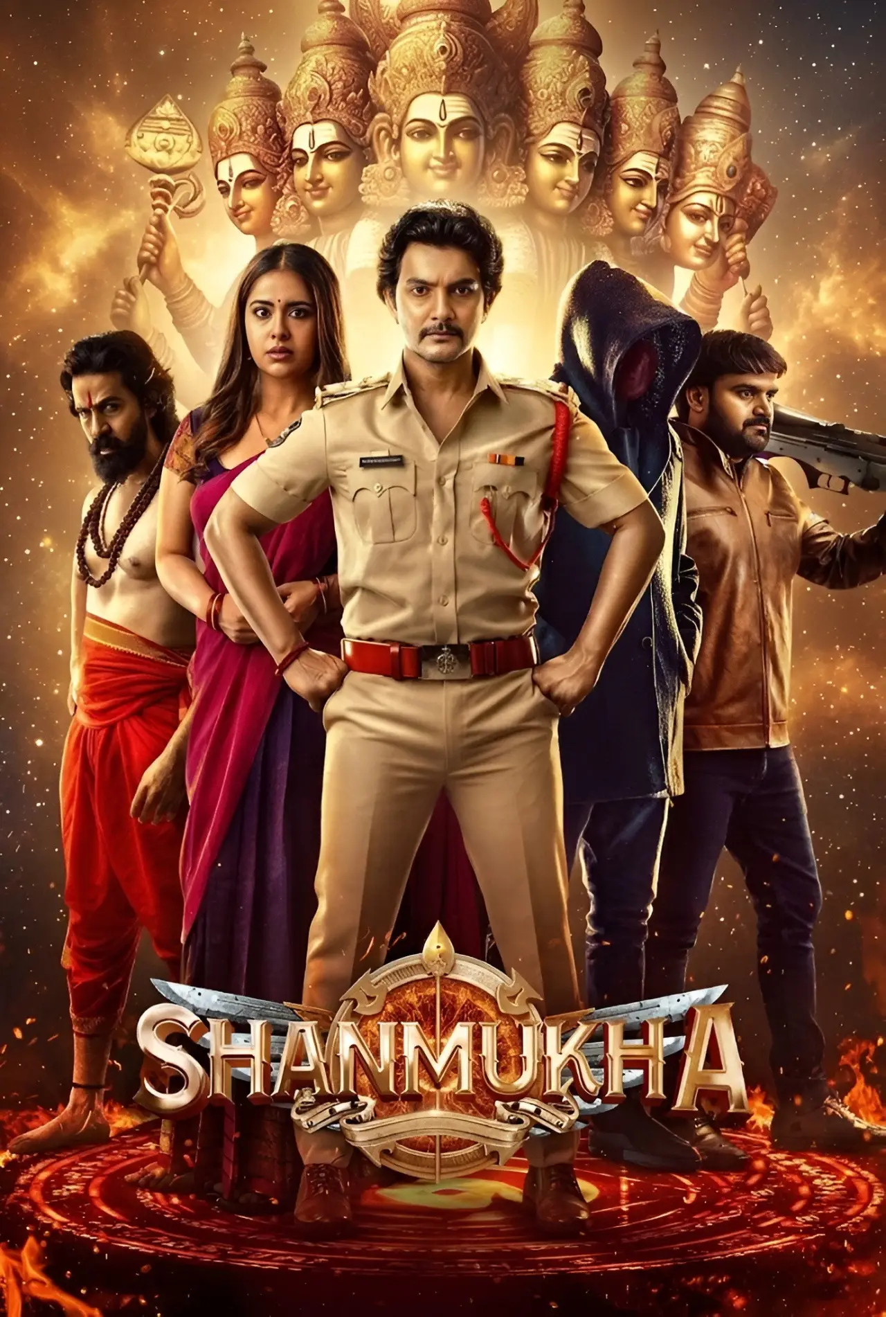 Постер до фільму "Shanmukha"