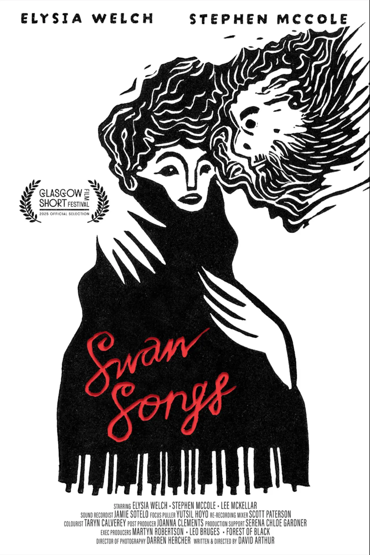 Постер до фільму "Swan Songs"