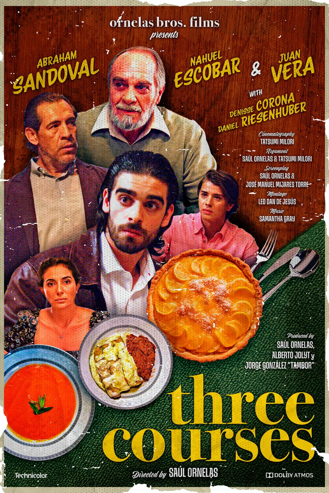 Постер до фільму "Three Courses"