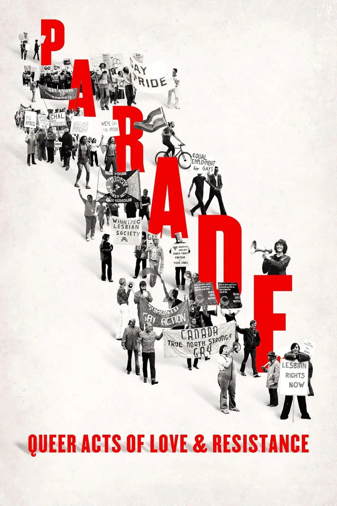 Постер до фільму "Parade: Queer Acts of Love & Resistance"