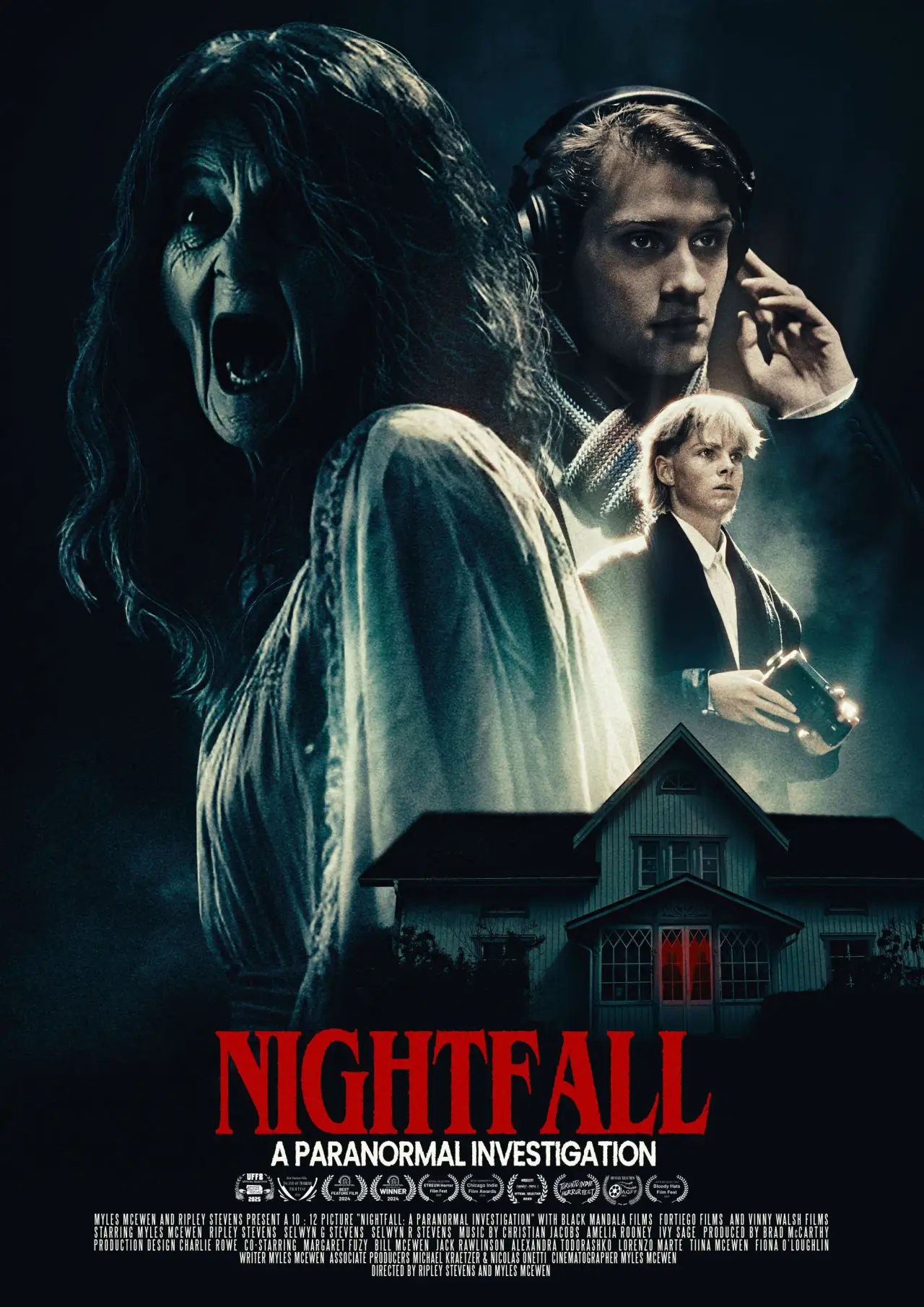 Постер до фільму "Nightfall: A Paranormal Investigation"