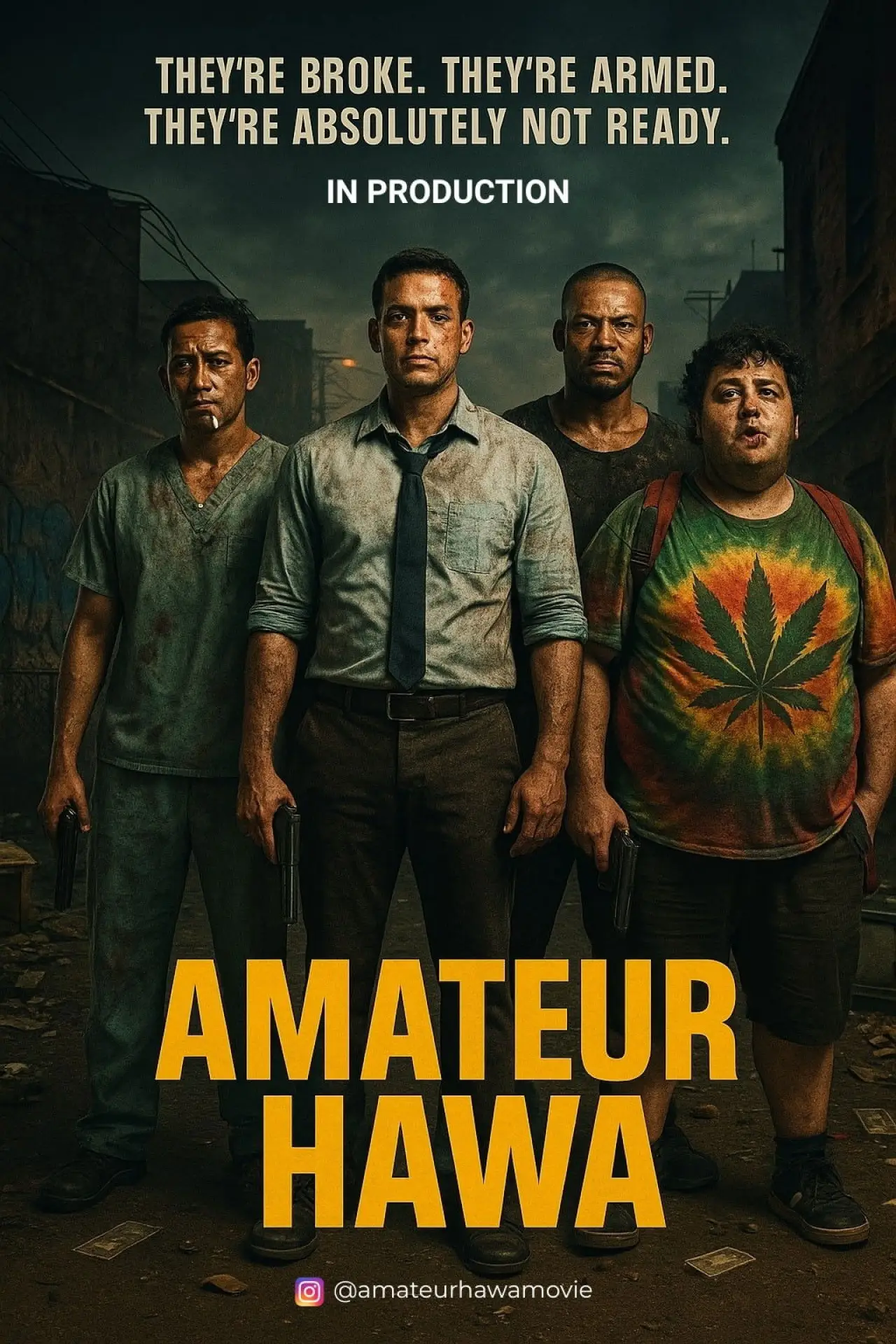 Постер до фільму "Amateur Hawa"