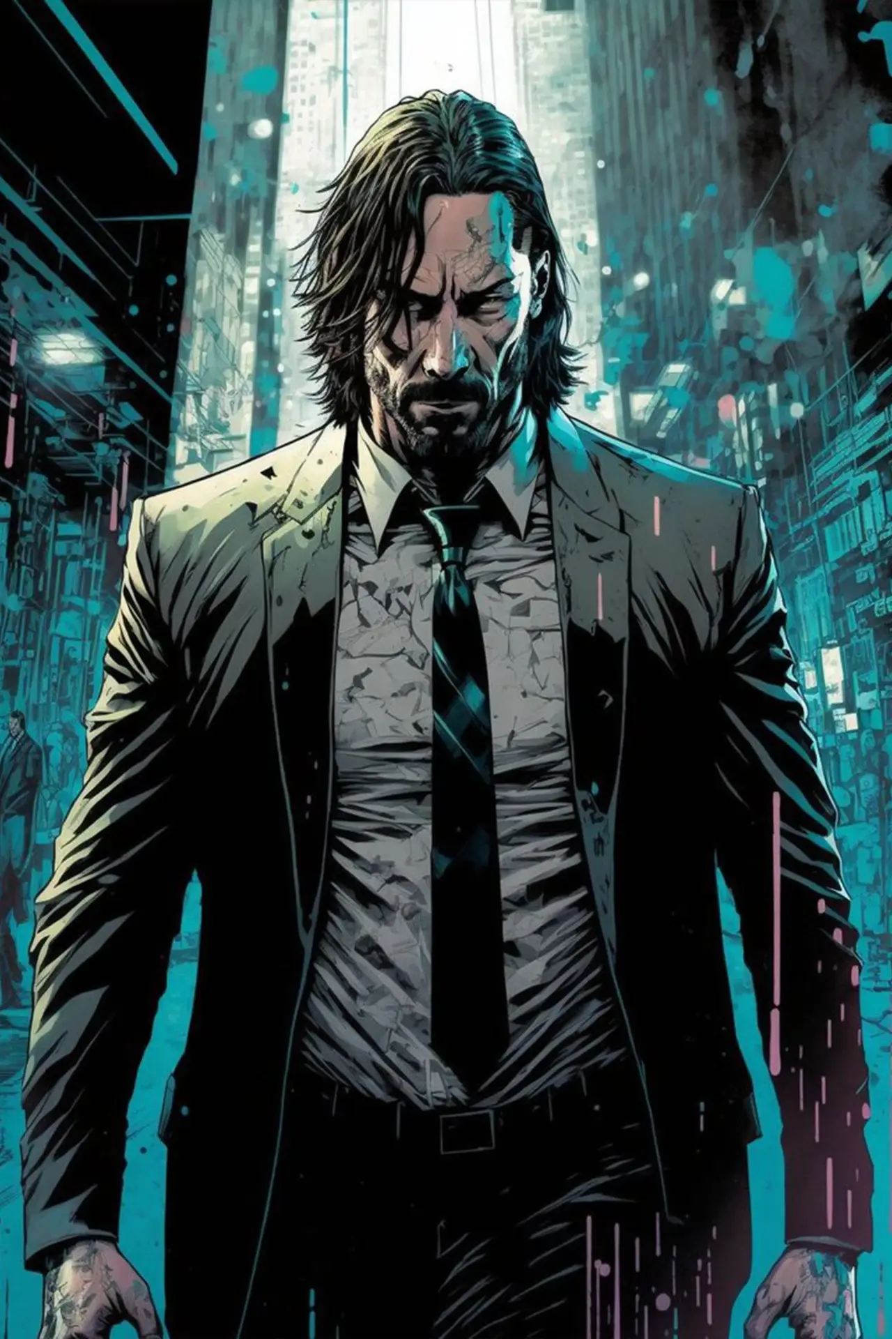 Постер до фільму "Untitled Animated John Wick Prequel"