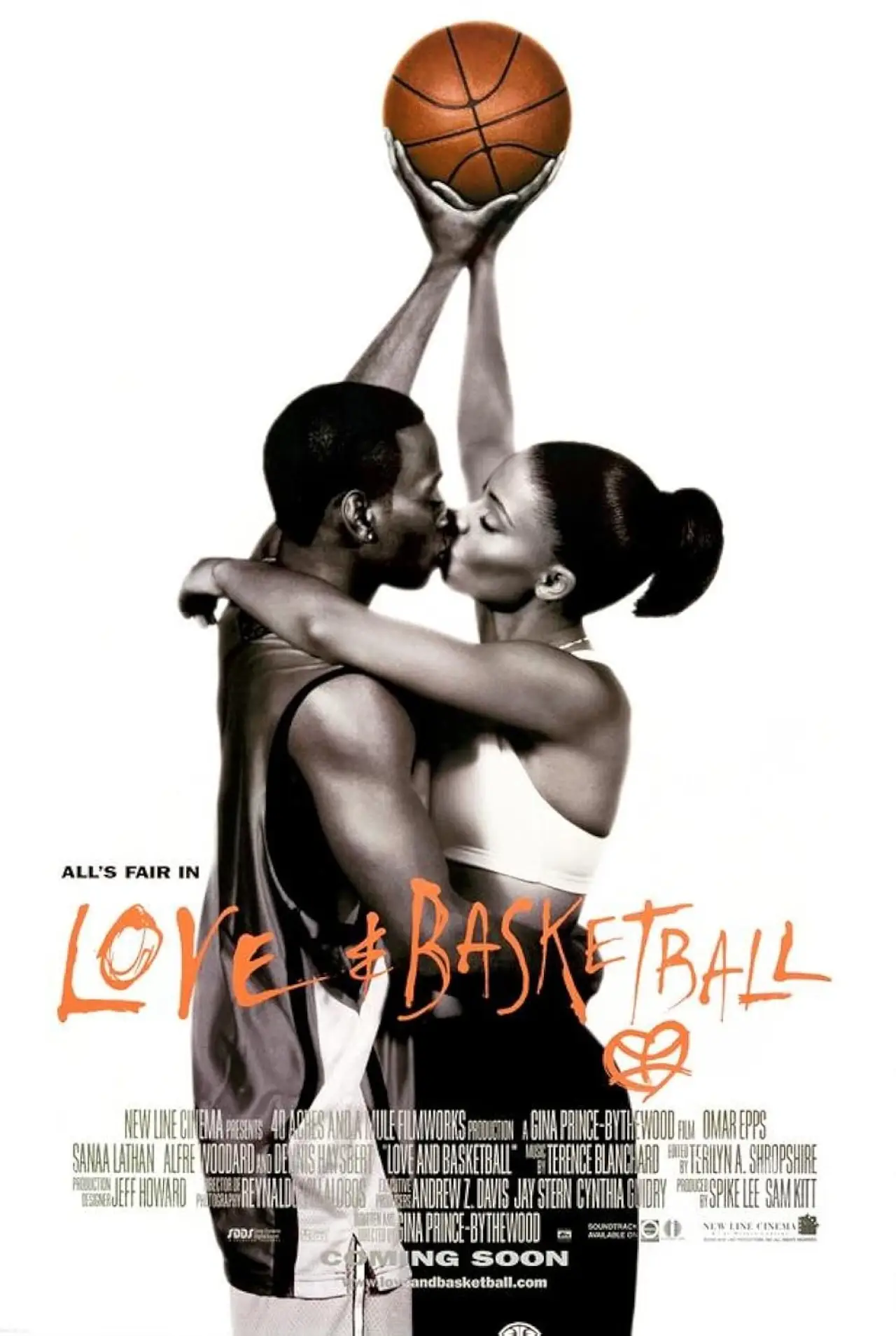 Постер до фільму "Playing for Your Heart: The Making of “Love & Basketball”"