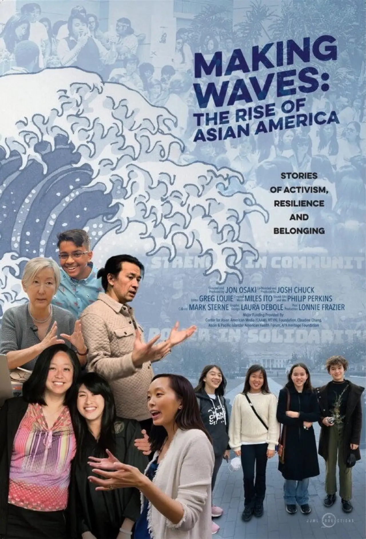 Постер до фільму "Making Waves: The Rise of Asian America"