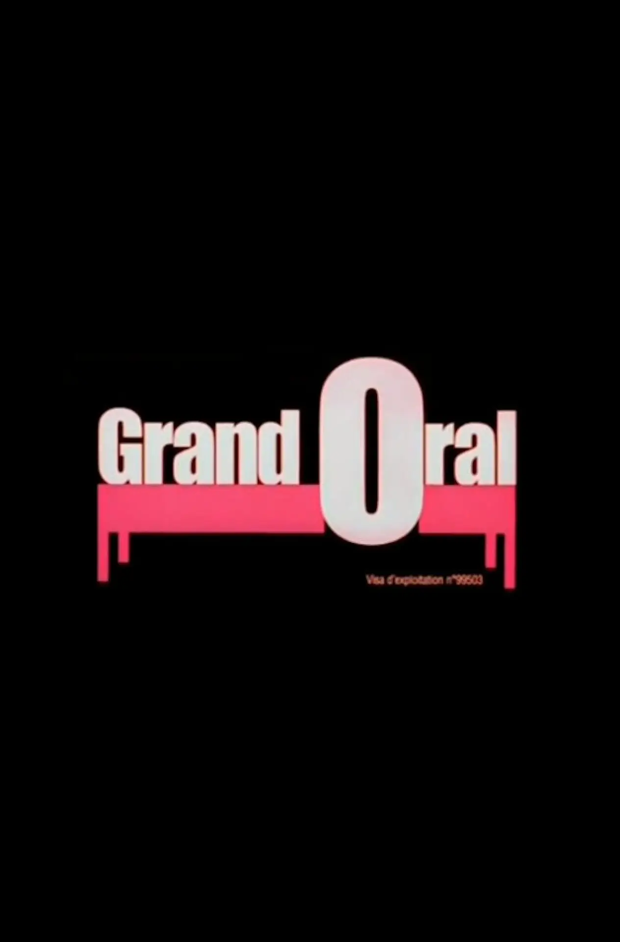 Постер до фільму "Grand Oral"