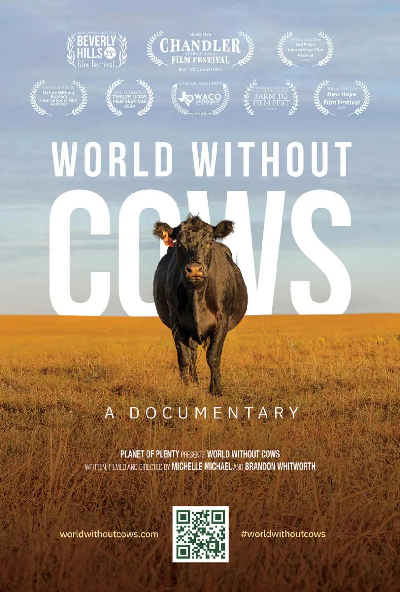 Постер до фільму "World Without Cows"