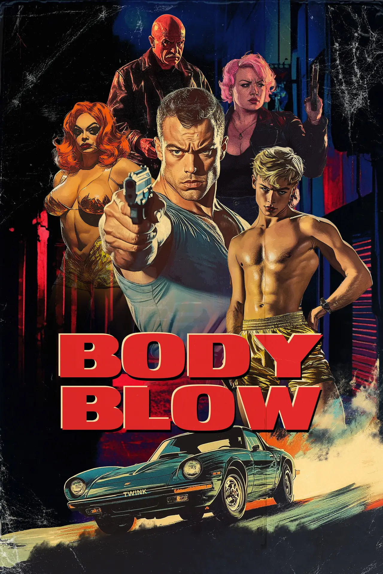 Постер до фільму "Body Blow"