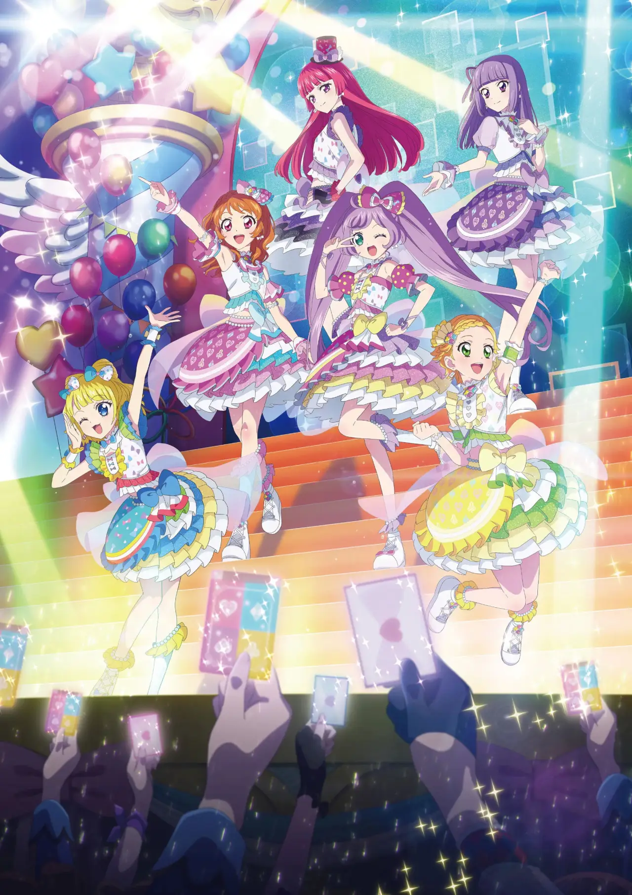 Постер до фільму "アイカツ！×プリパラ THE MOVIE -出会いのキセキ !-"