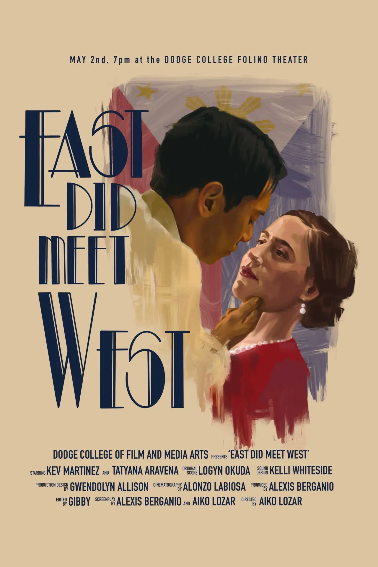 Постер до фільму "East Did Meet West"