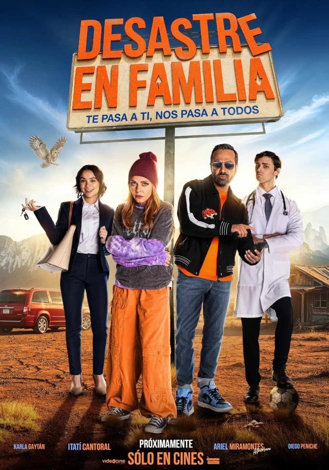 Постер до фільму "Desastre en familia"