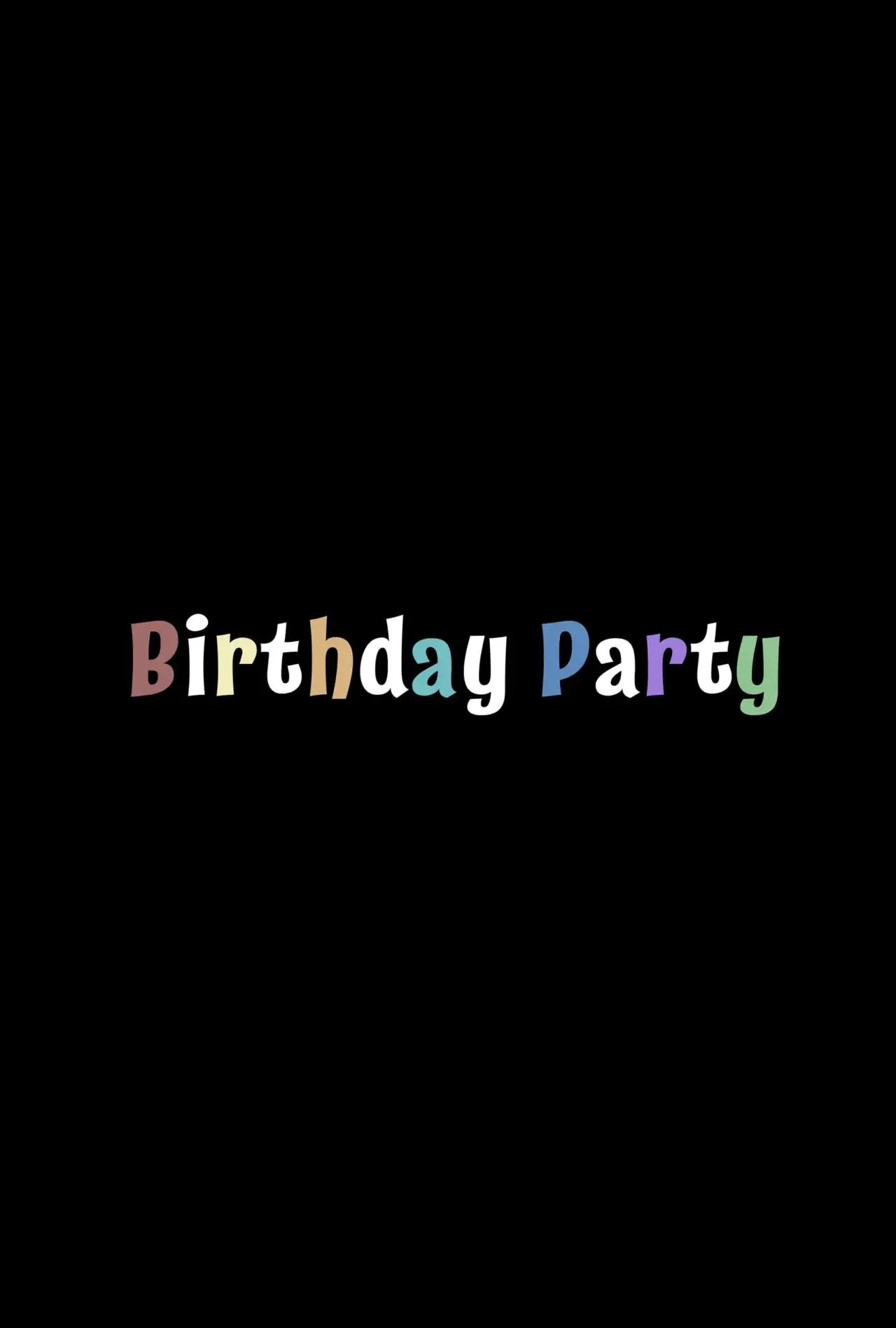 Постер до фільму "Birthday Party"
