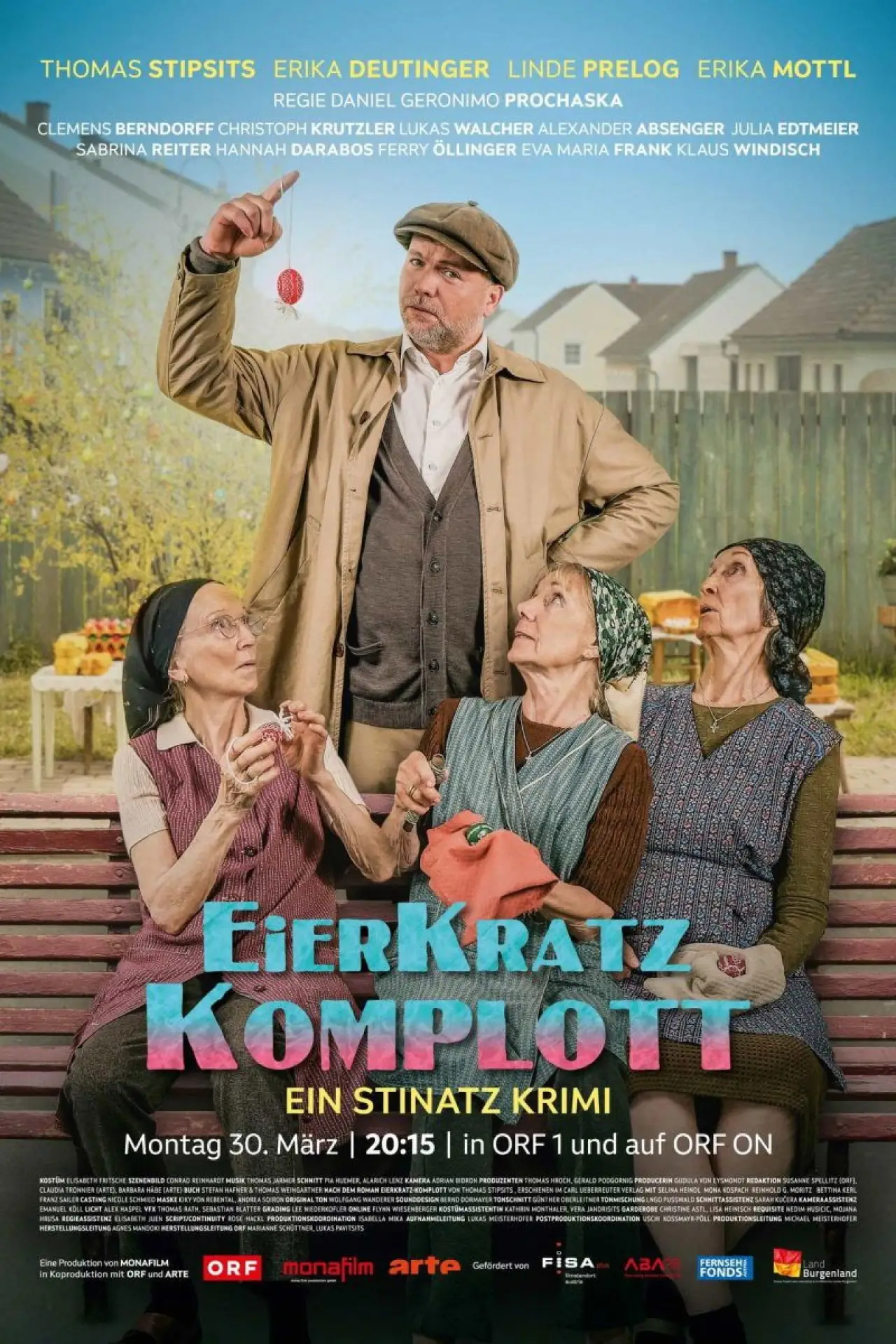 Постер до фільму "Eierkratz-Komplott - Ein Stinatz-Krimi"
