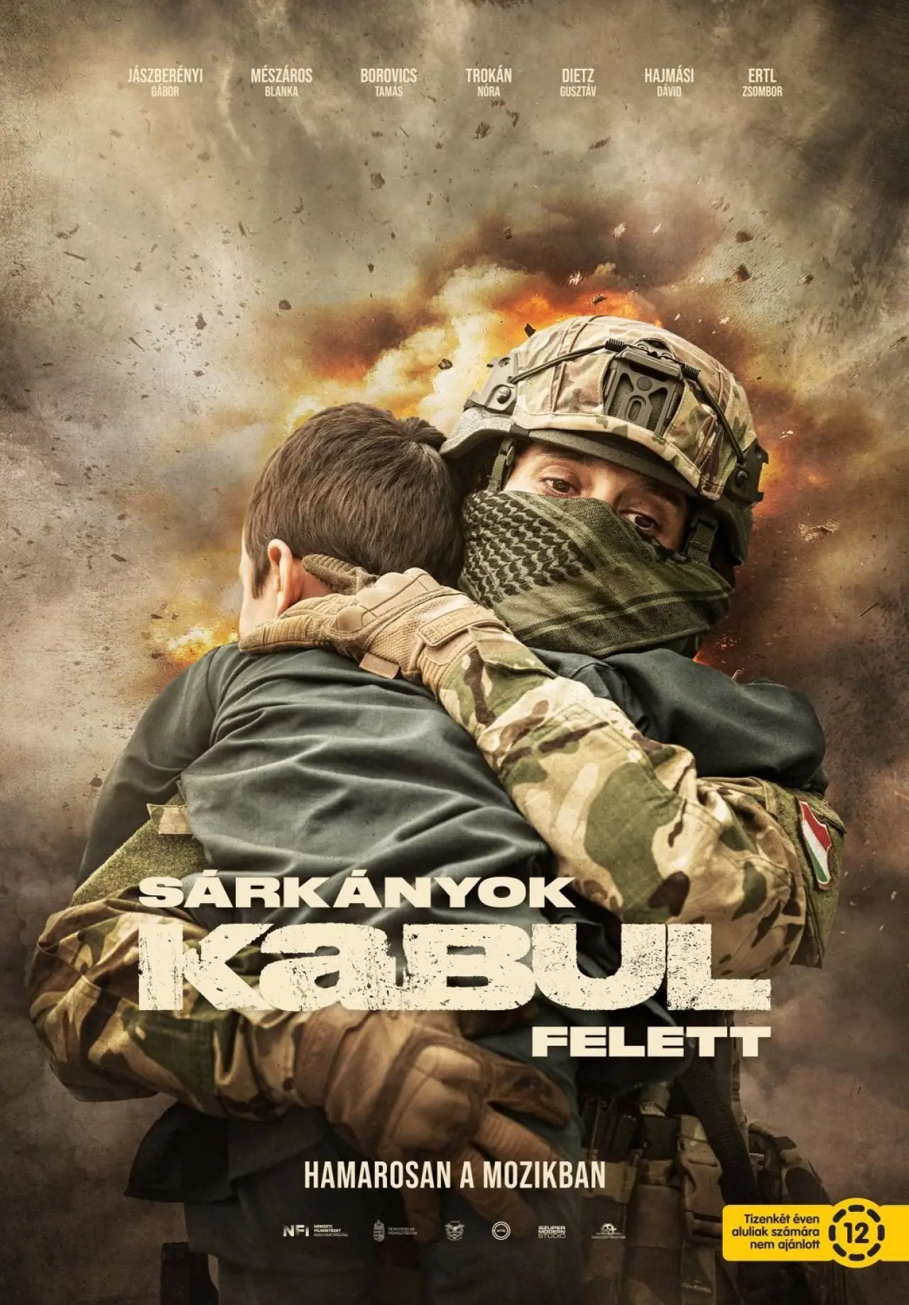 Постер до фільму "Sárkányok Kabul felett"