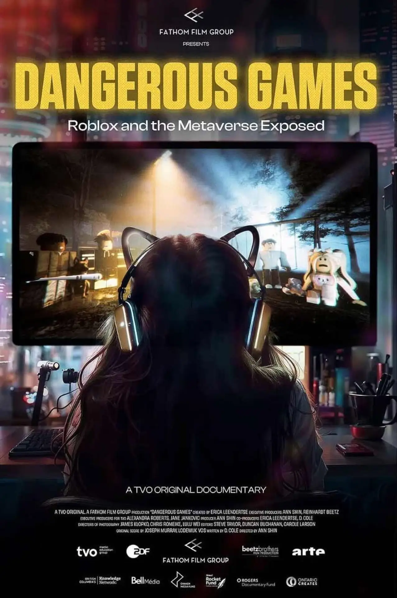 Постер до фільму "Dangerous Games: Roblox and the Metaverse Exposed"