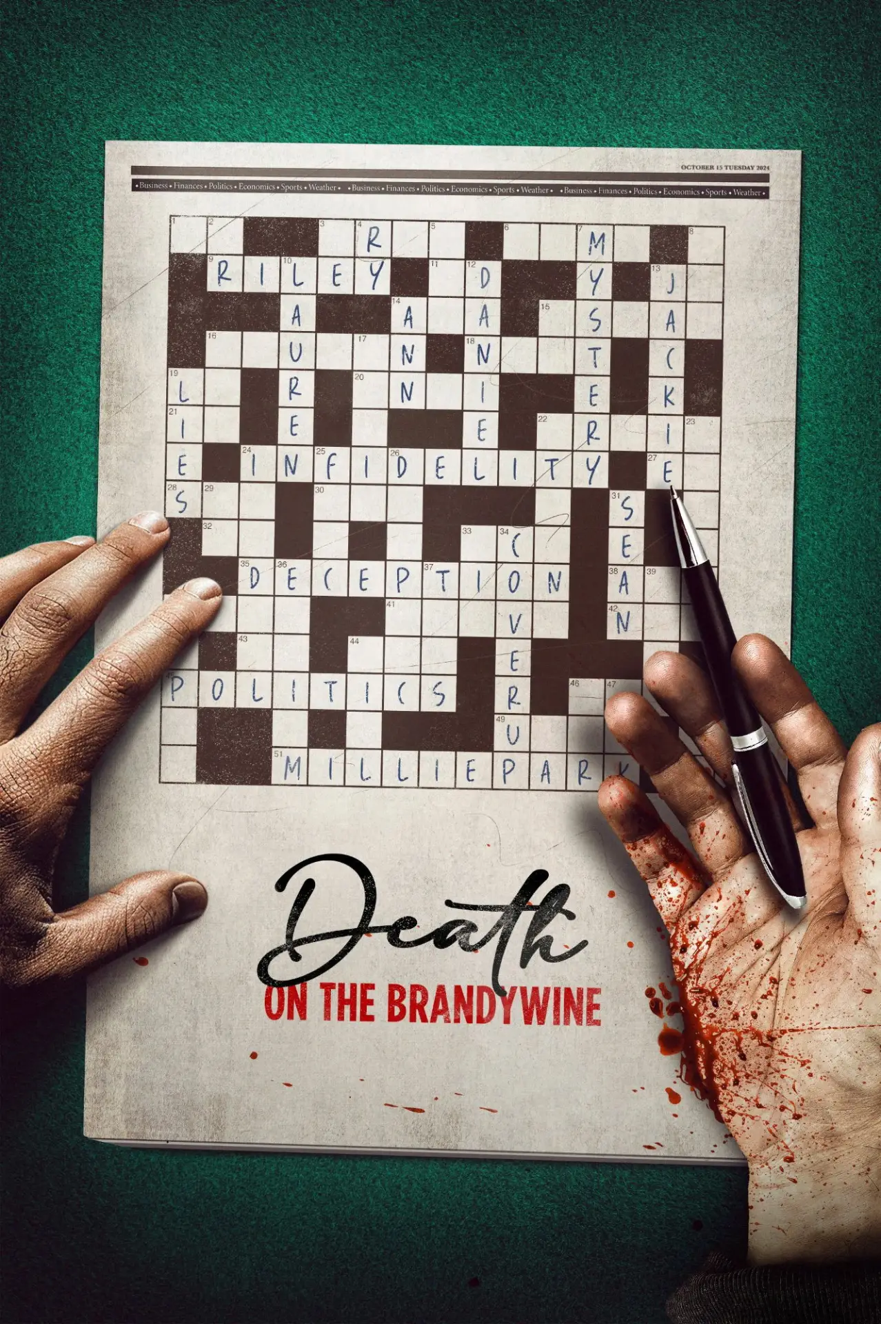 Постер до фільму "Death on the Brandywine"