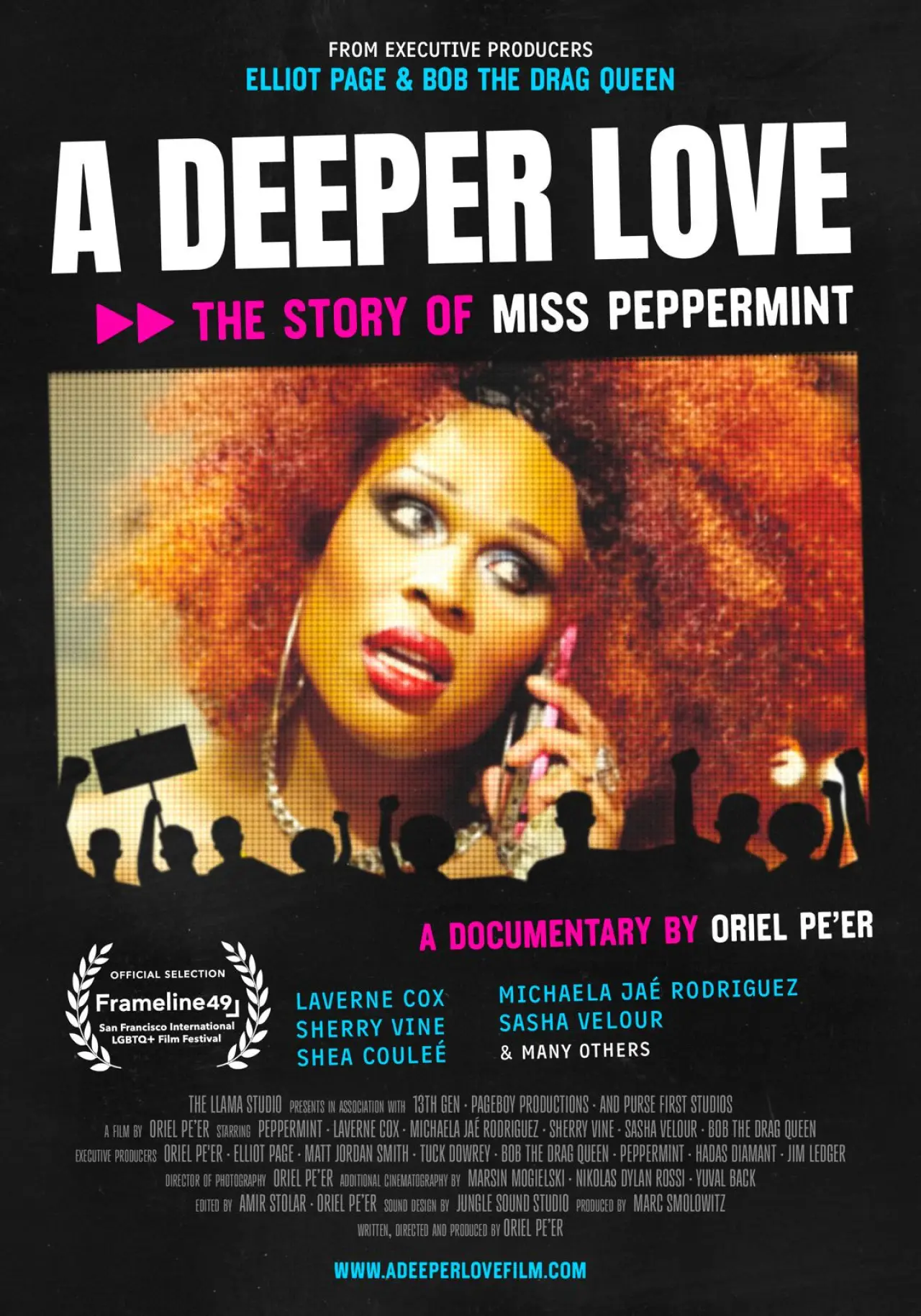 Постер до фільму "A Deeper Love: The Story of Miss Peppermint"