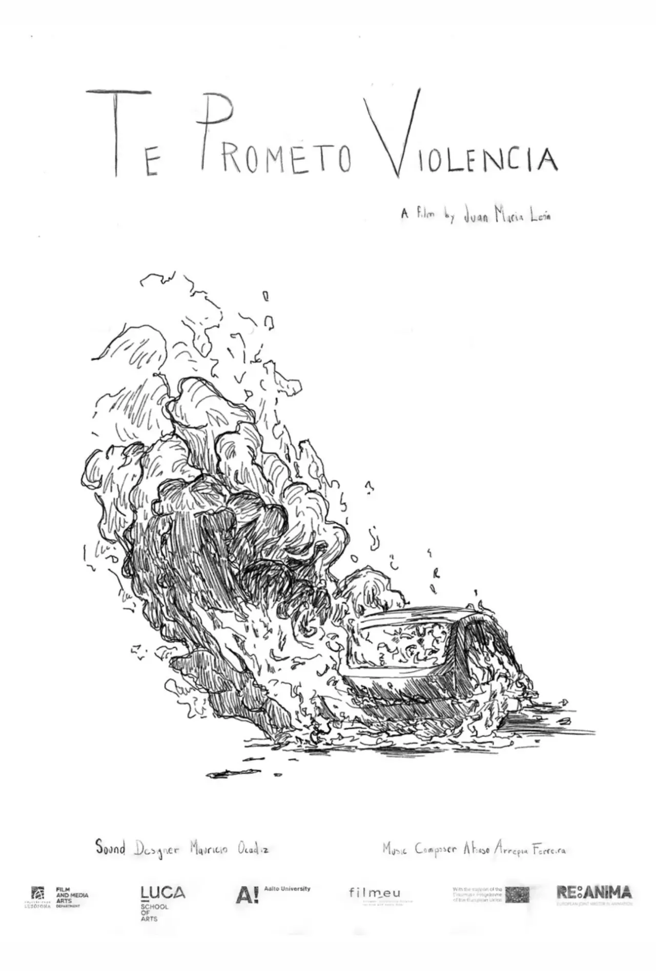 Постер до фільму "Te prometo violencia"