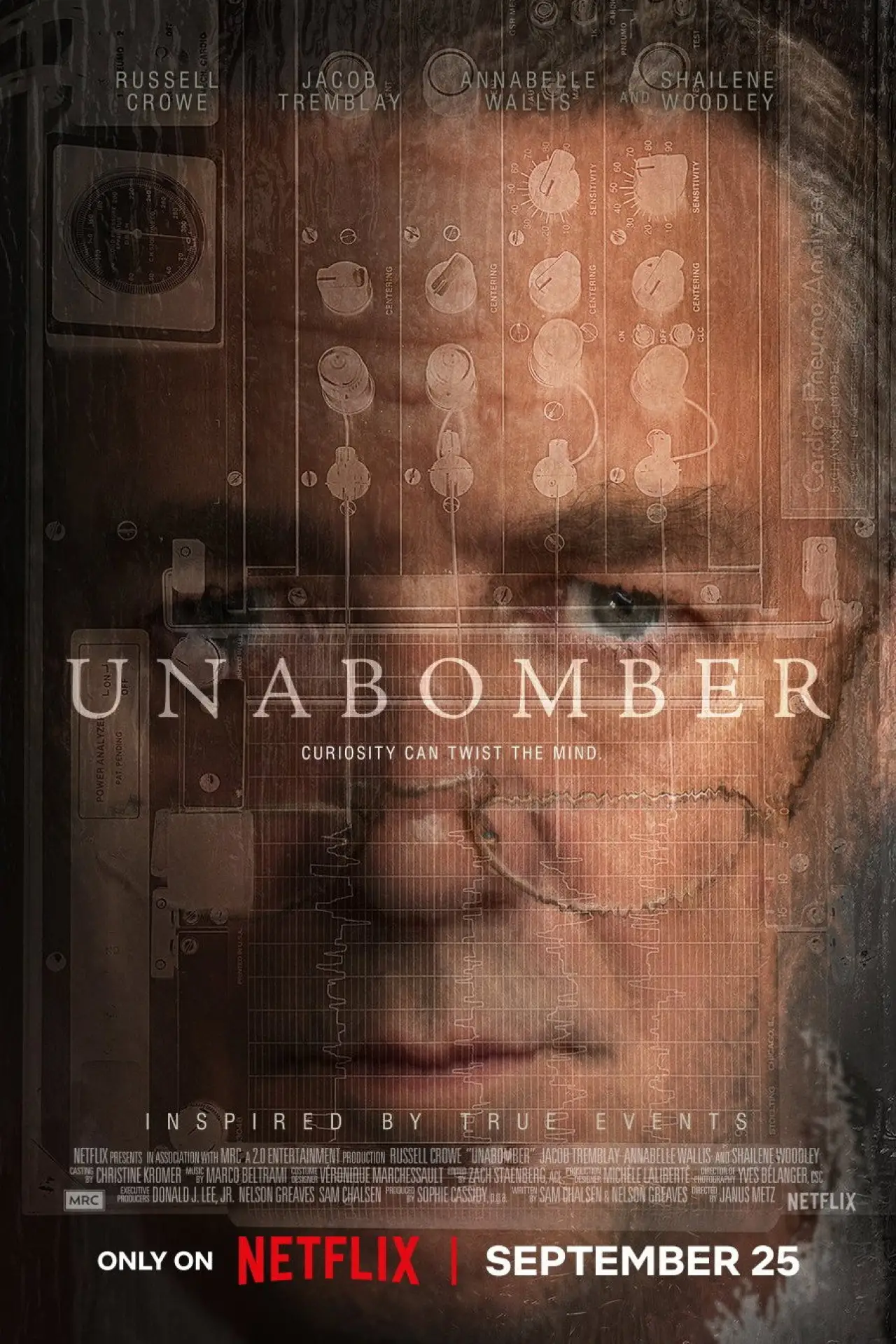 Постер до фільму "Унабомбер"