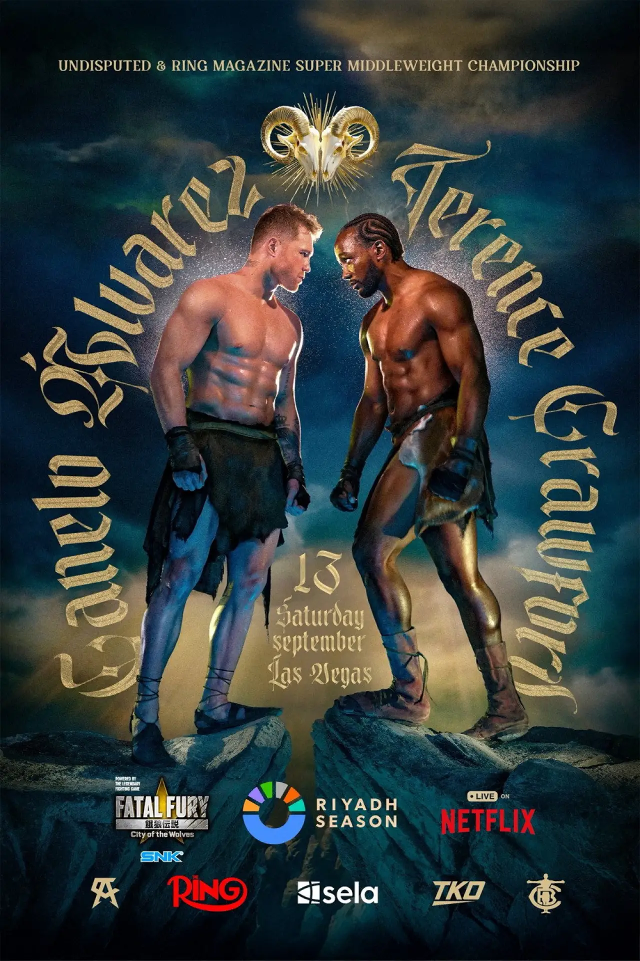 Постер до фільму "Canelo Álvarez vs. Terence Crawford"