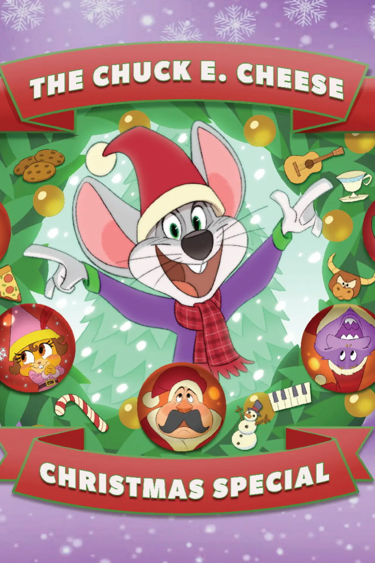 Постер до фільму "A Chuck E. Cheese Christmas"