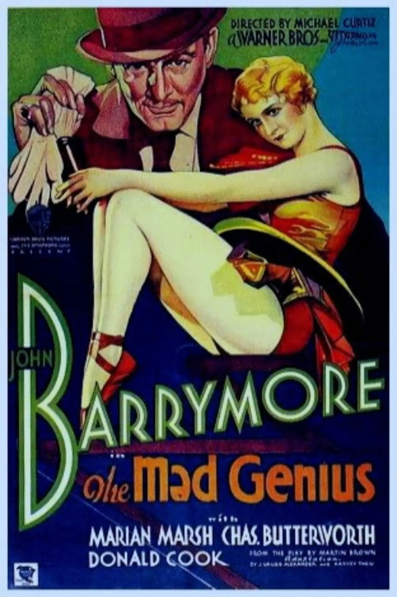 Постер до фільму "The Mad Genius"