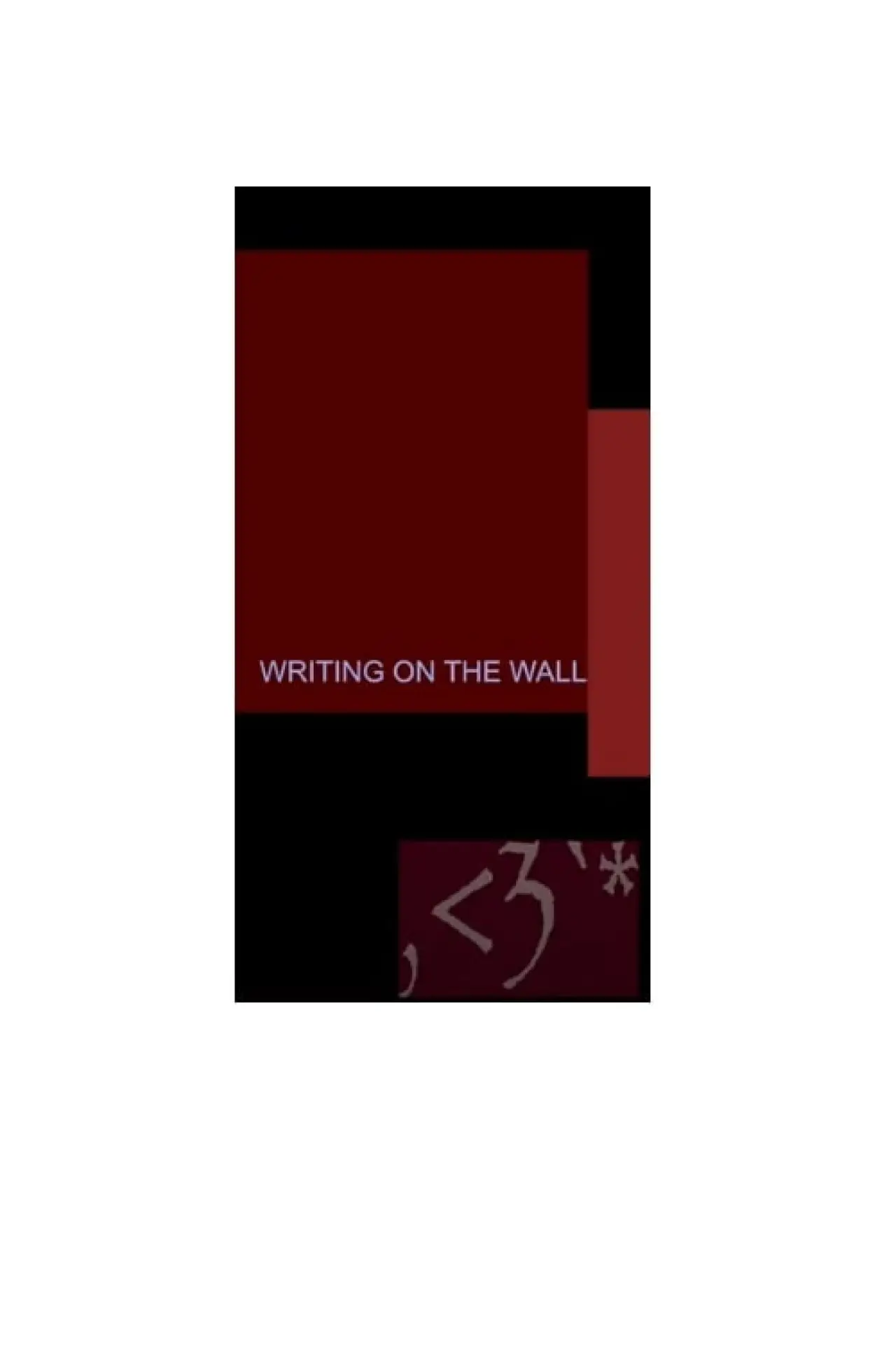 Постер до фільму ""writing on the wall""