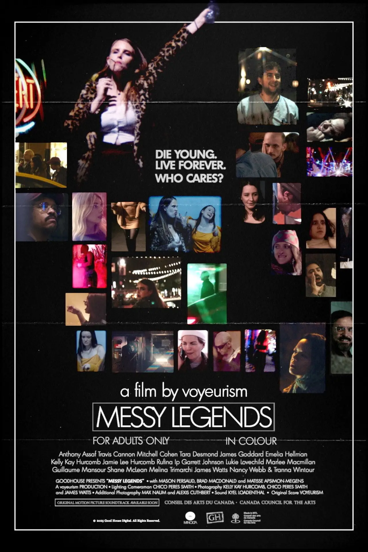 Постер до фільму "Messy Legends"