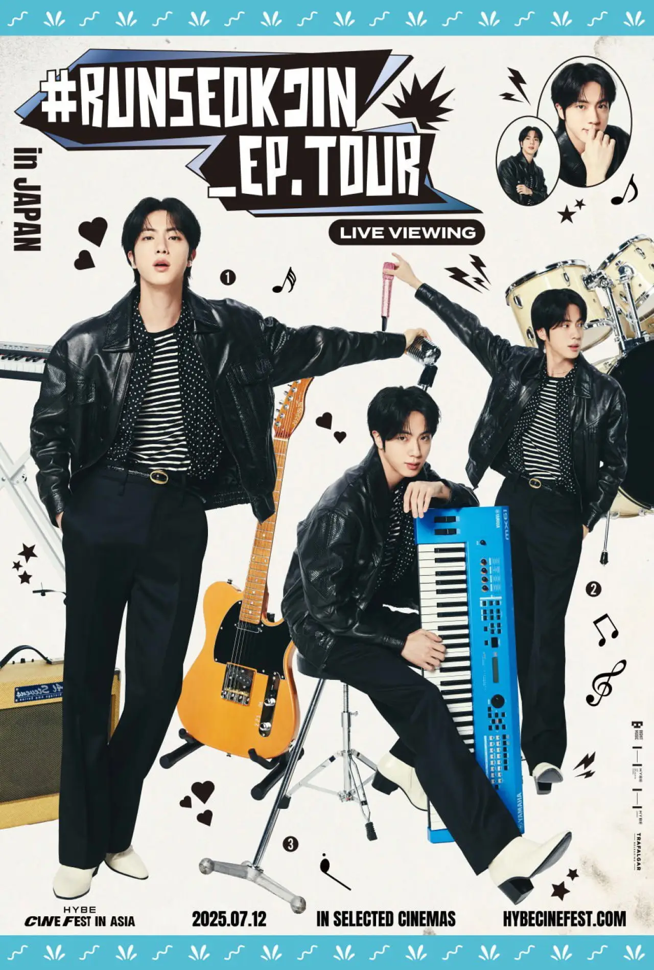 Постер до фільму "#RUNSEOKJIN_EP.TOUR in JAPAN: LIVE VIEWING"