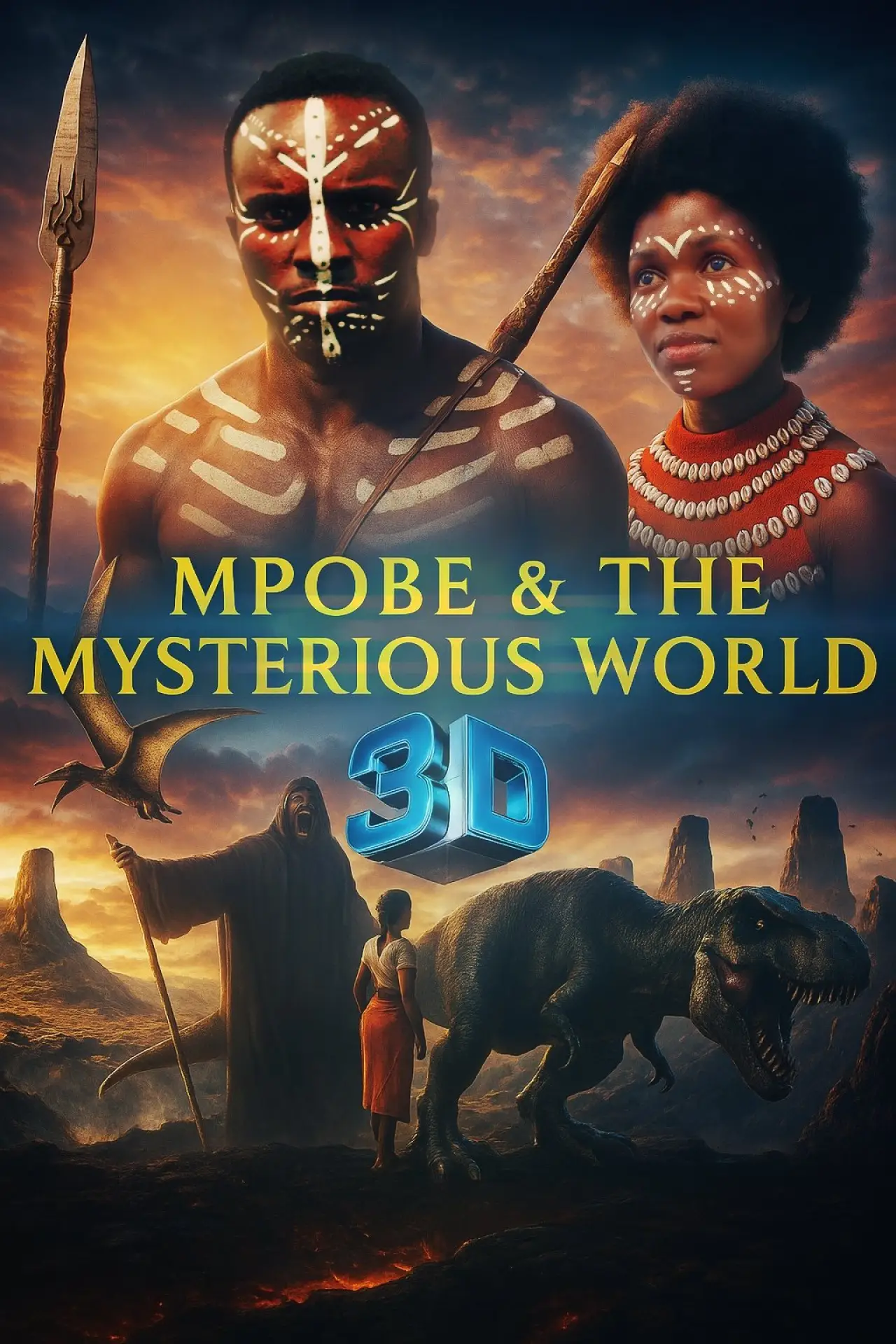 Постер до фільму "Mpobe & The Mysterious World"